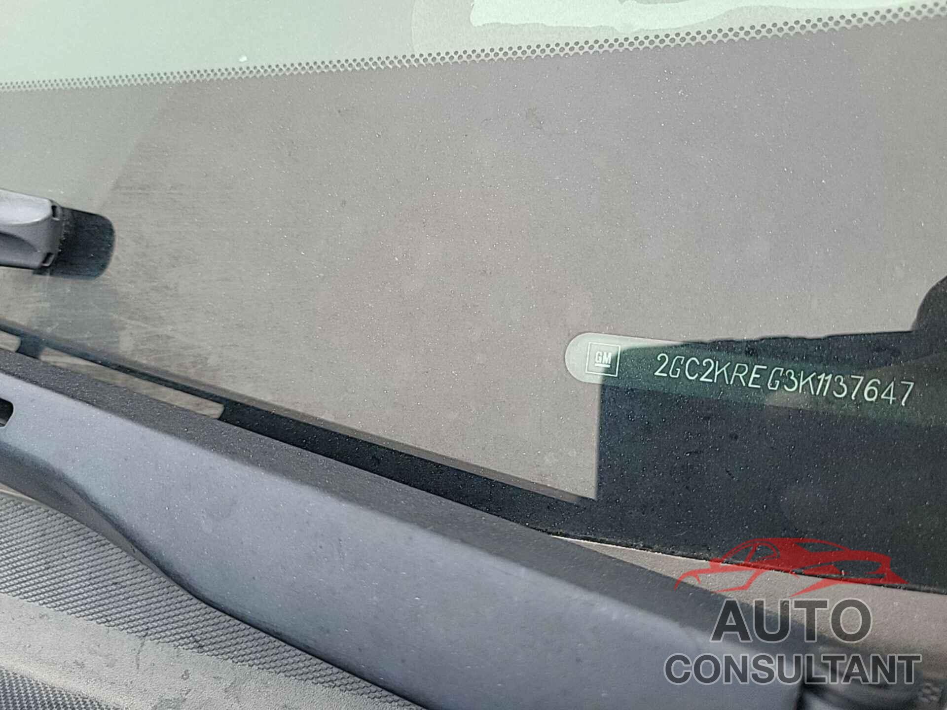 CHEVROLET SILVERADO 2019 - 2GC2KREG3K1137647