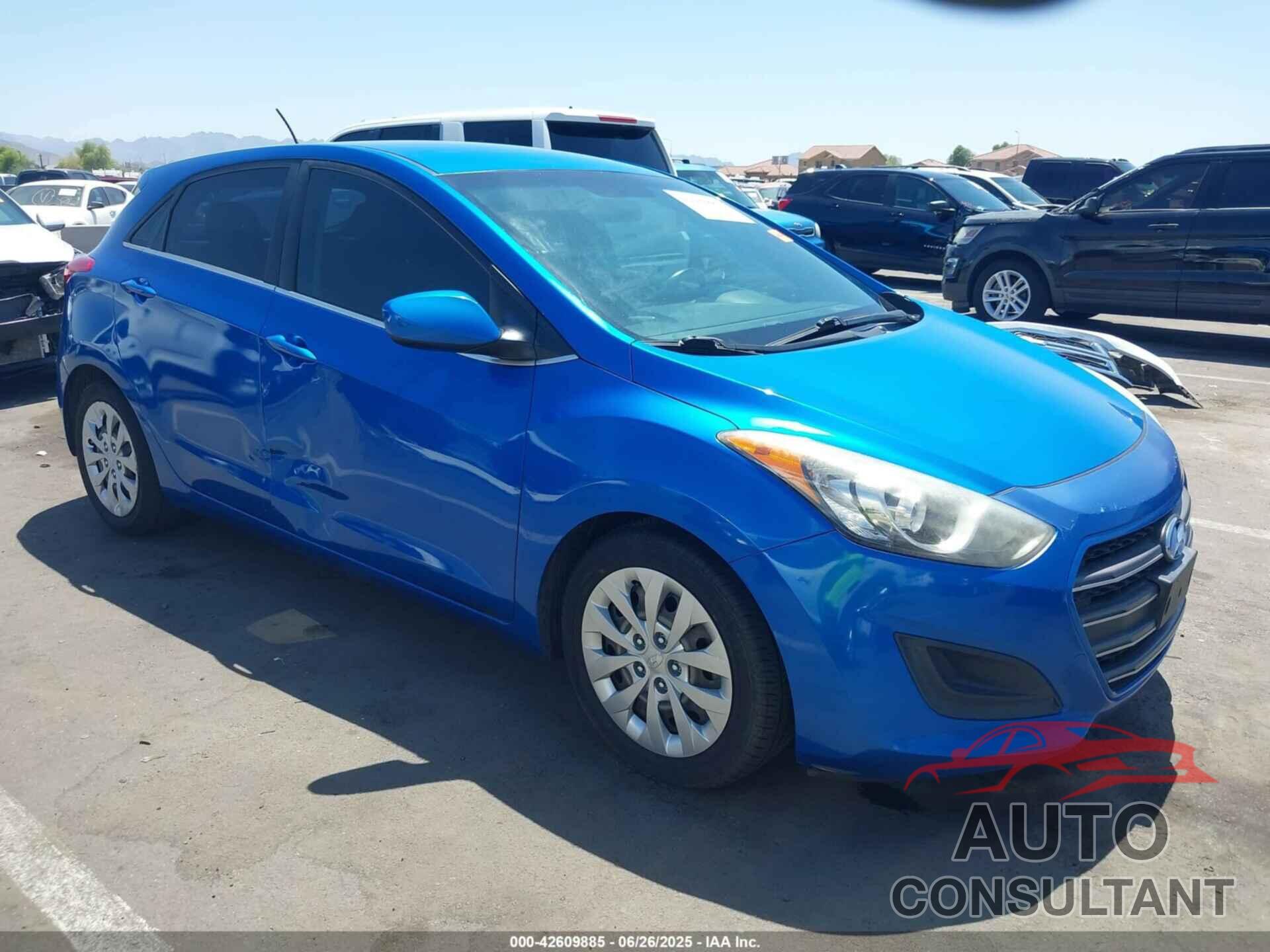HYUNDAI ELANTRA GT 2017 - KMHD35LH9HU380429