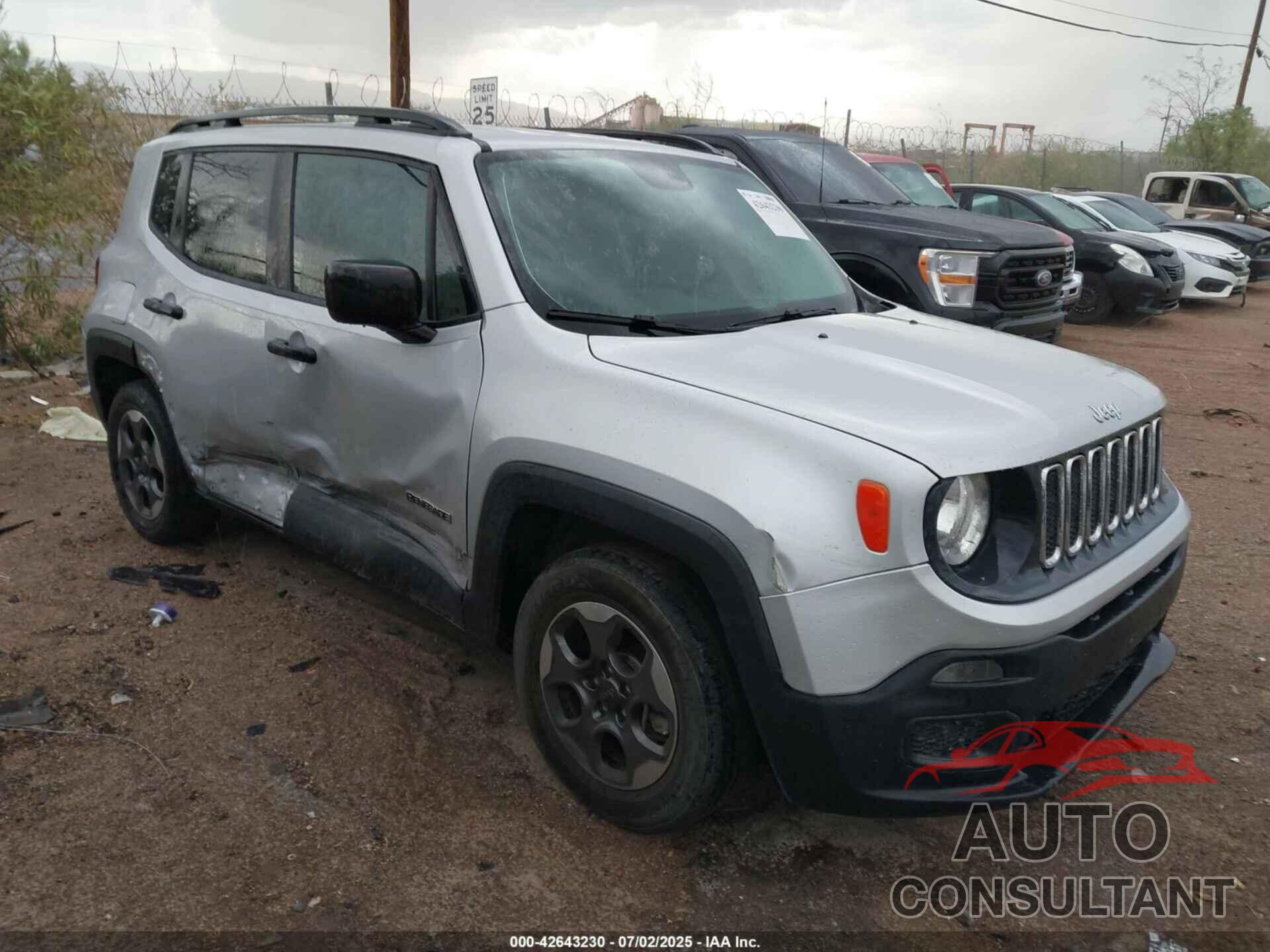 JEEP RENEGADE 2017 - ZACCJAAB2HPF43369