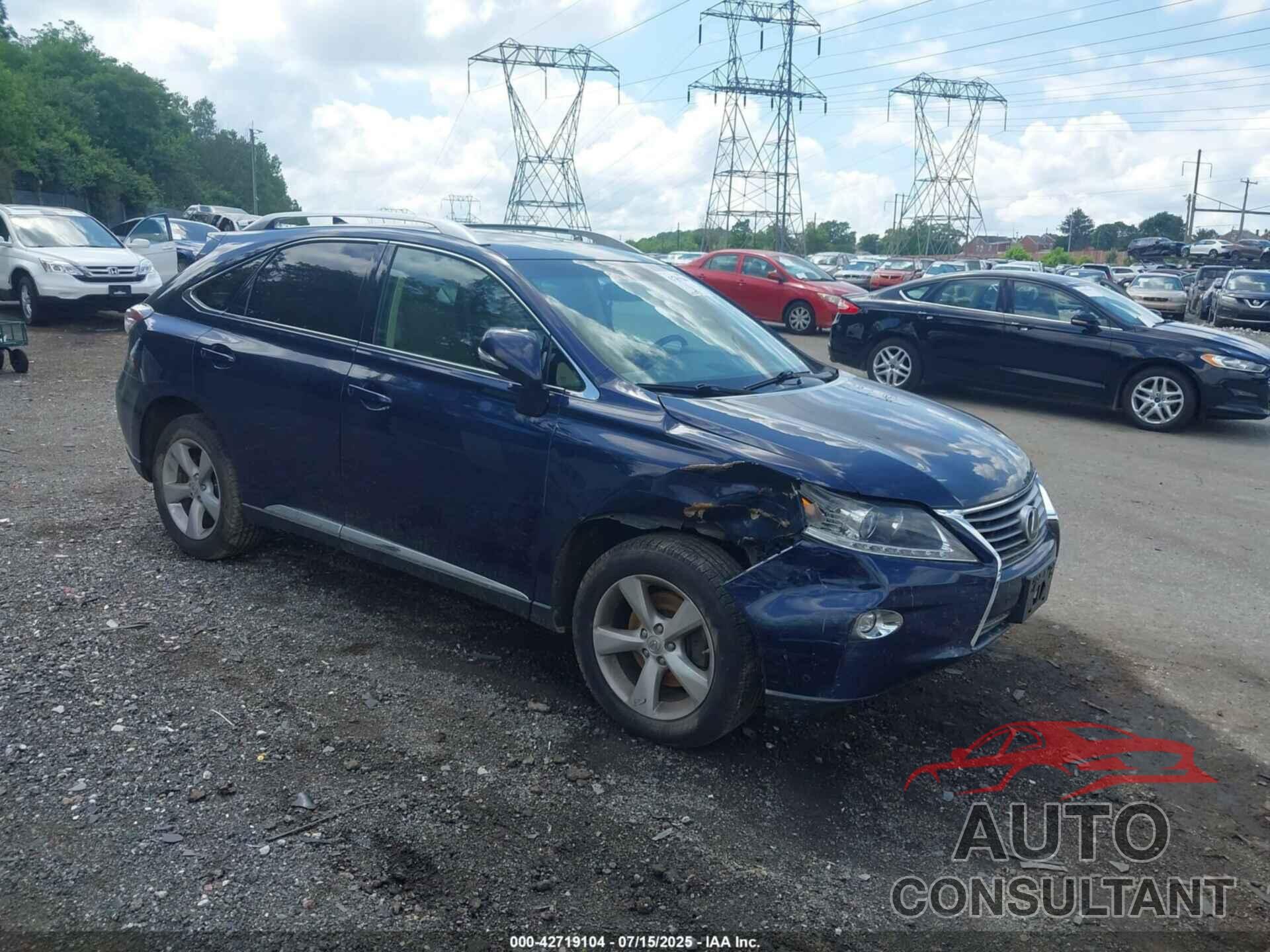 LEXUS RX 350 2015 - 2T2BK1BA2FC290864