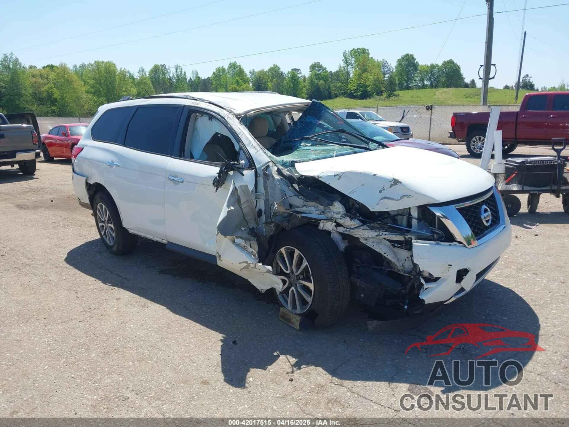 NISSAN PATHFINDER 2015 - 5N1AR2MN7FC660227