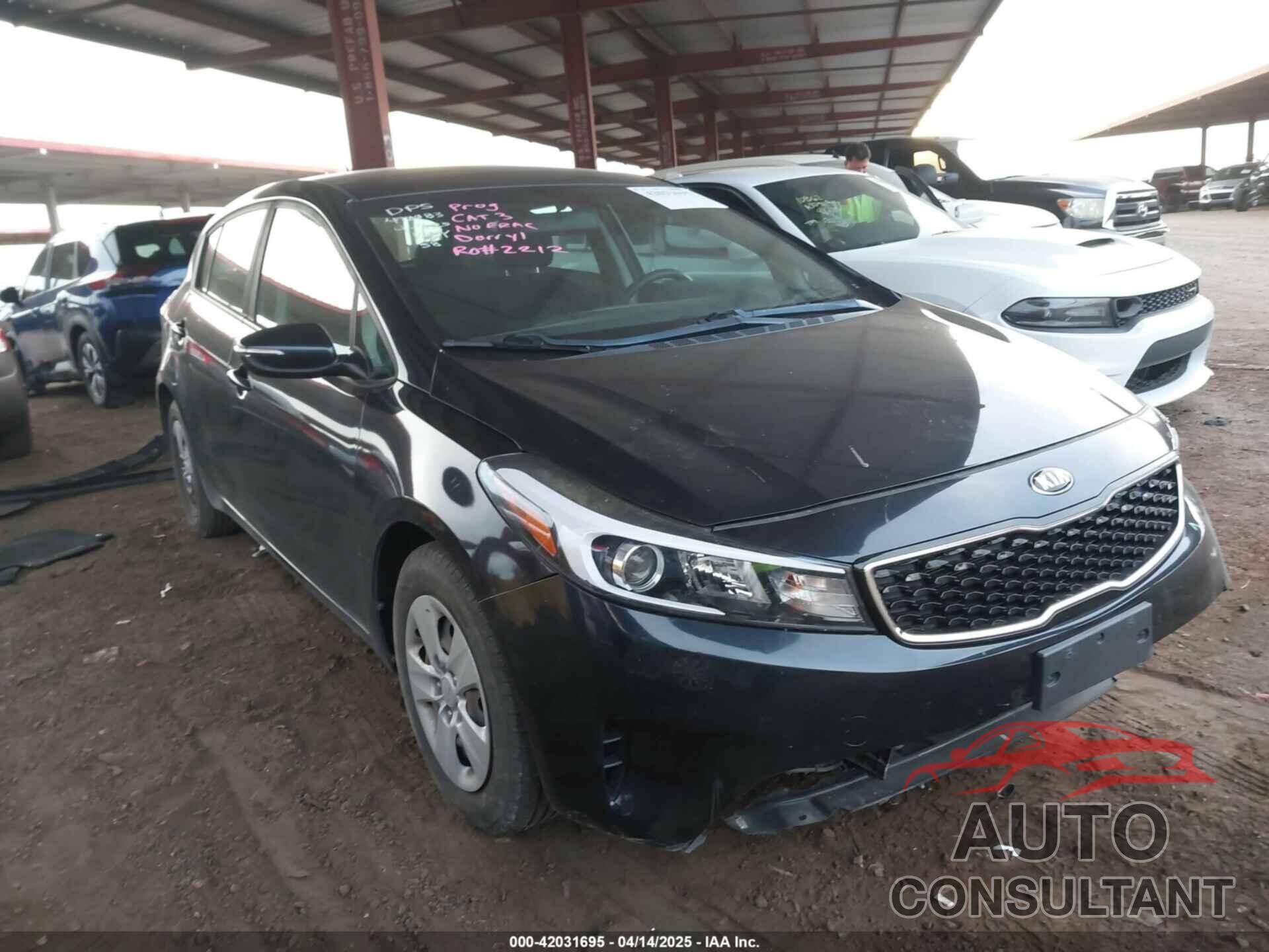 KIA FORTE 2018 - KNAFK5A88J5773709