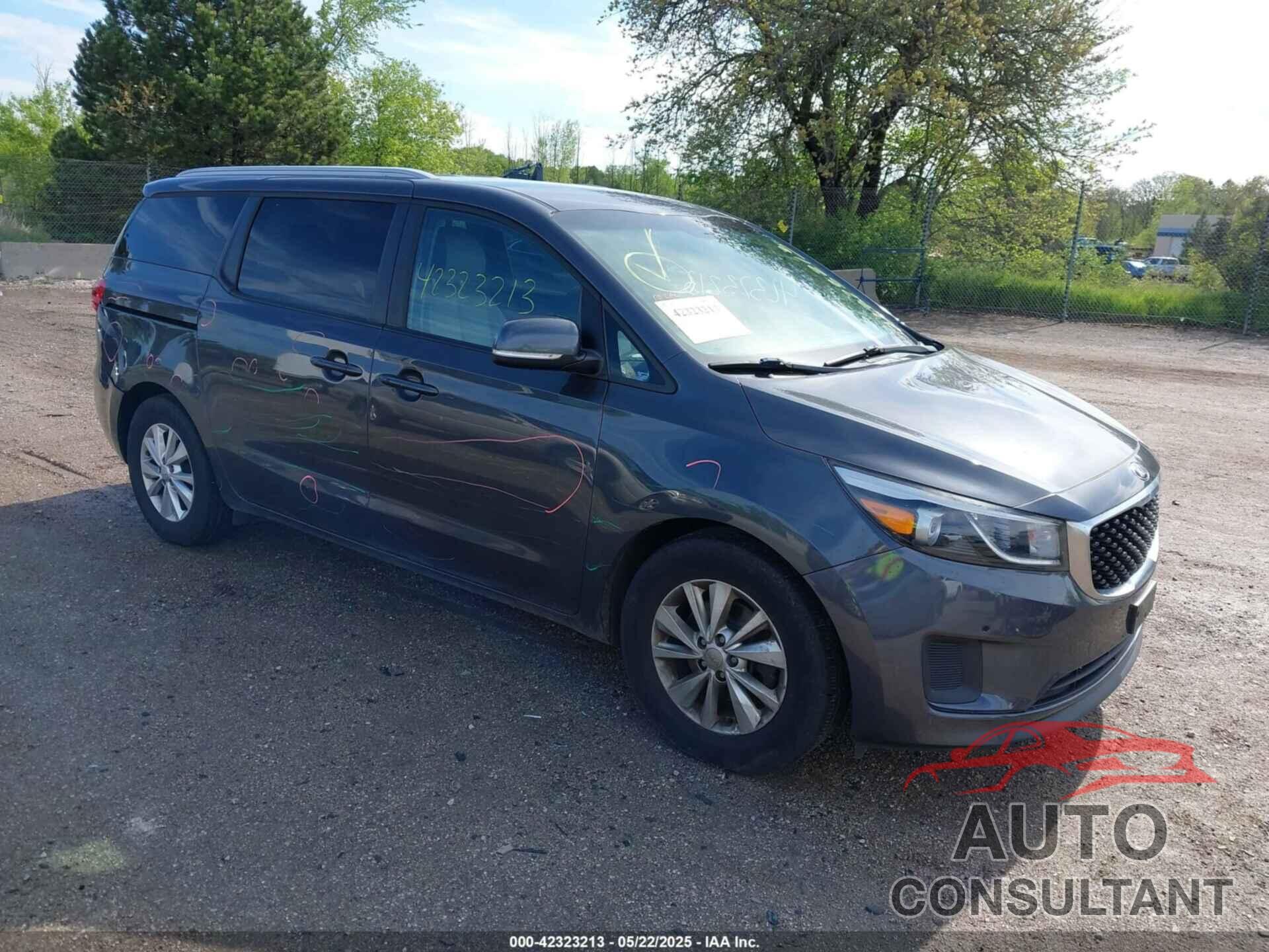 KIA SEDONA 2017 - KNDMB5C12H6329823