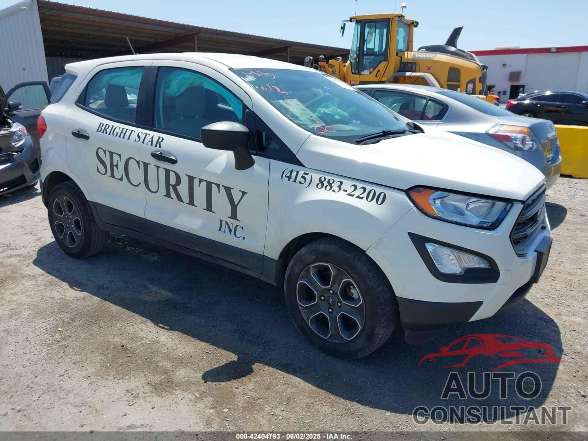 FORD ECOSPORT 2020 - MAJ3S2FE8LC317300