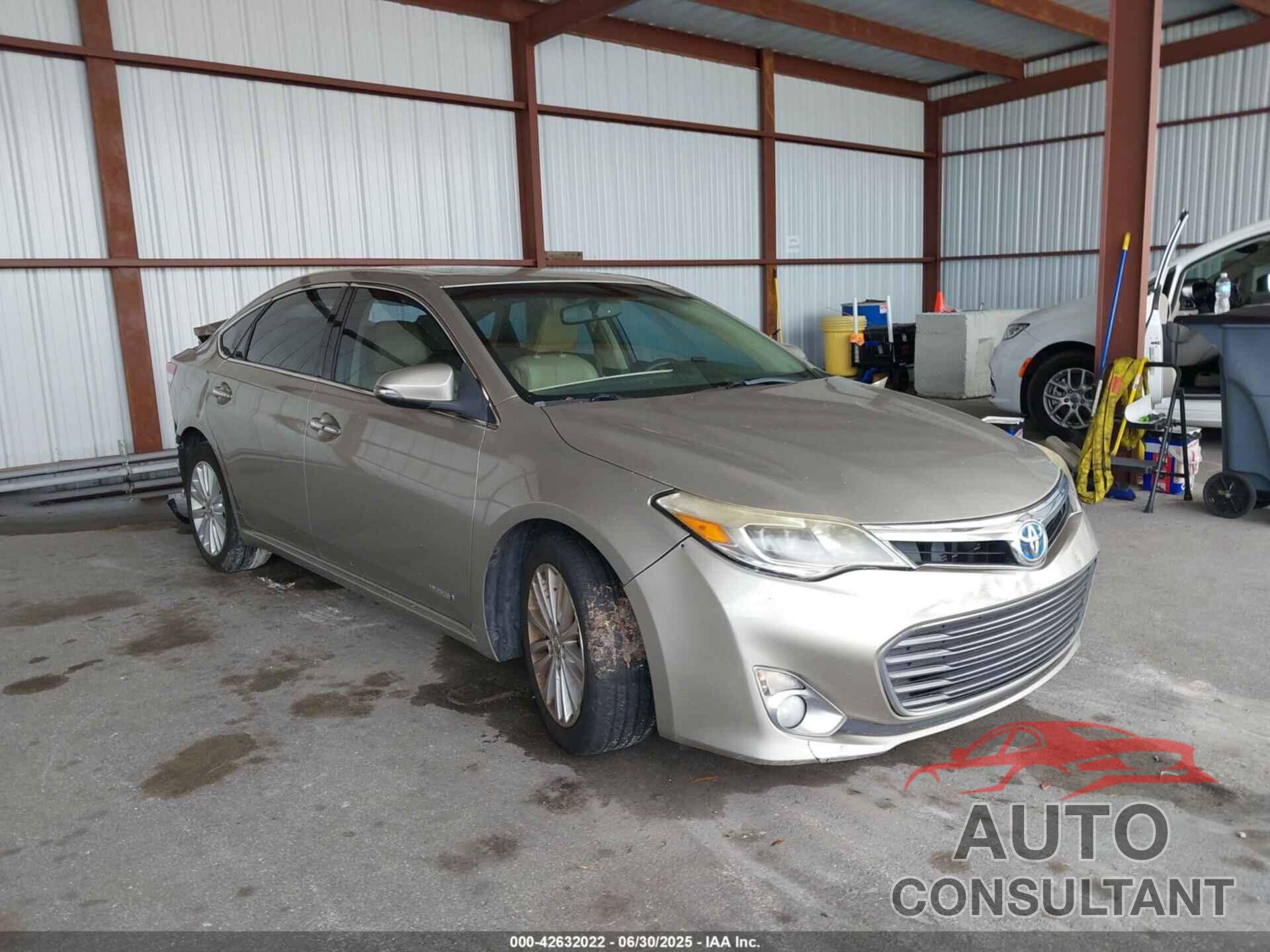 TOYOTA AVALON HYBRID 2013 - 4T1BD1EB3DU012103