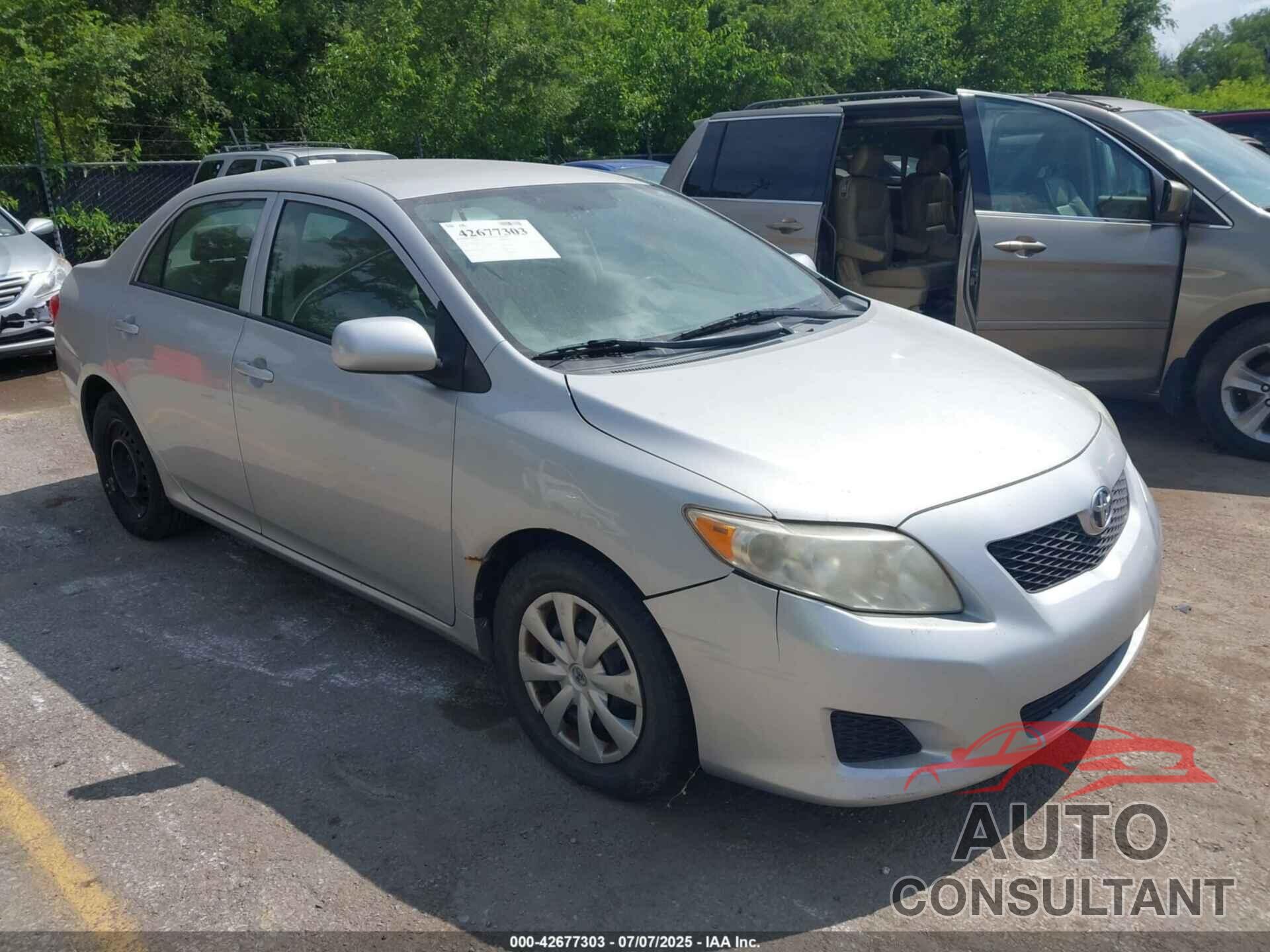 TOYOTA COROLLA 2010 - 2T1BU4EE4AC267397