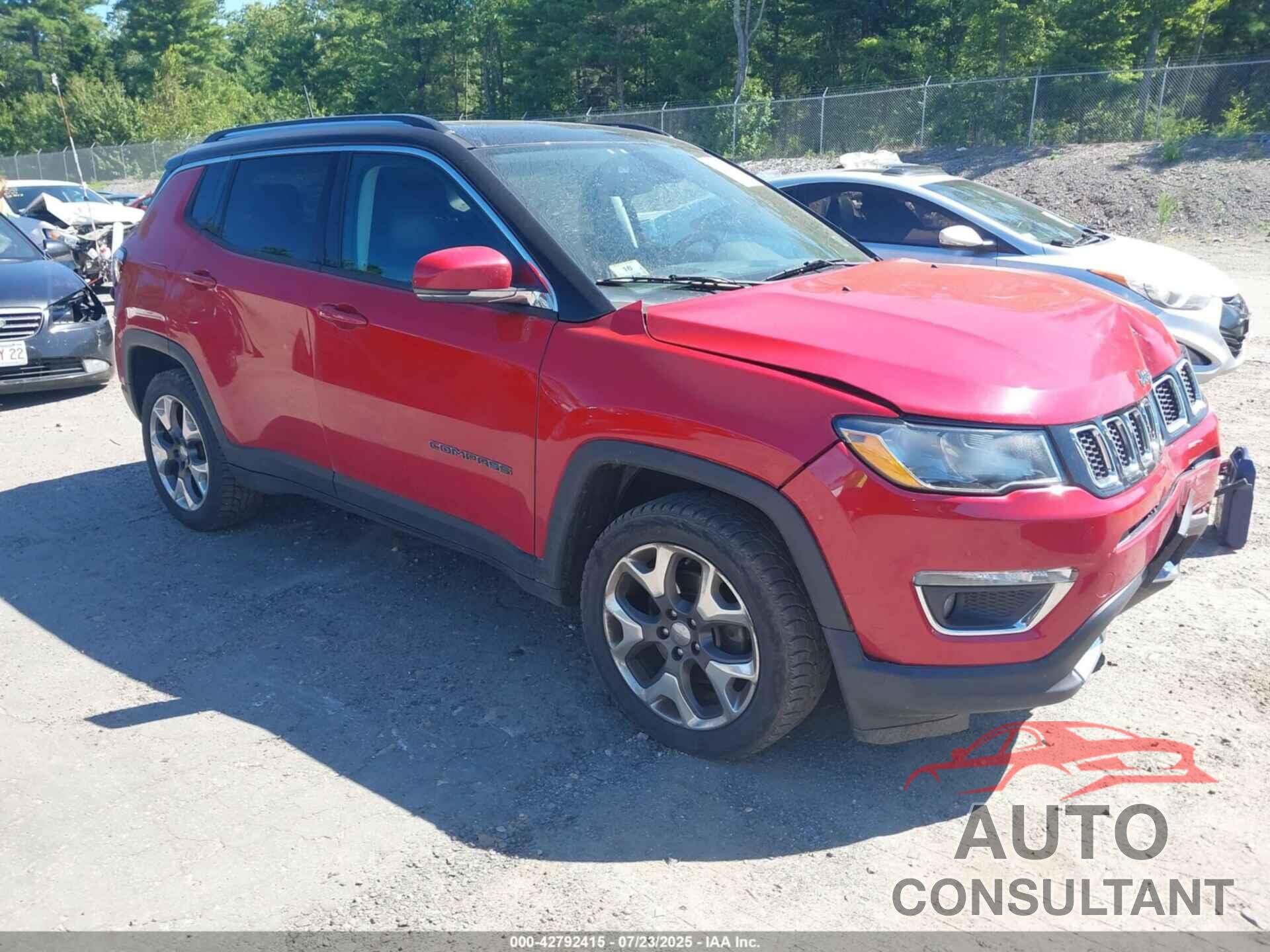 JEEP COMPASS 2018 - 3C4NJDCB7JT280897