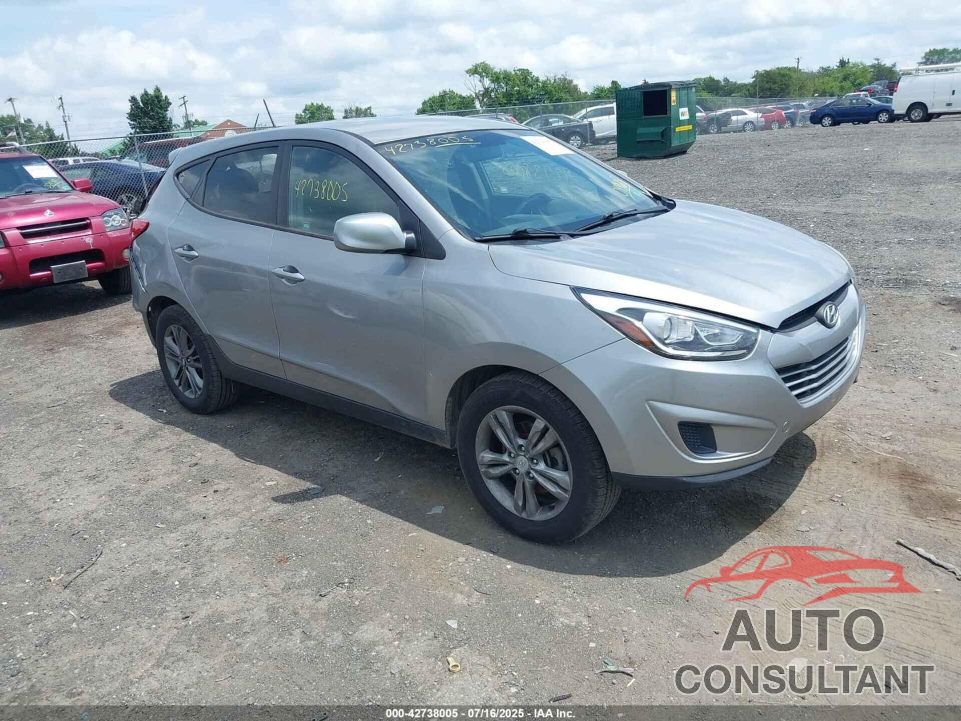 HYUNDAI TUCSON 2015 - KM8JTCAF4FU048615