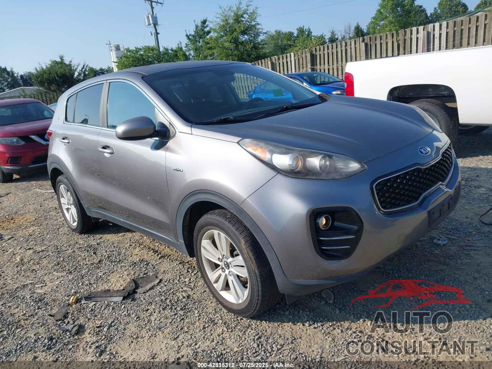 KIA SPORTAGE 2017 - KNDPMCAC7H7040513