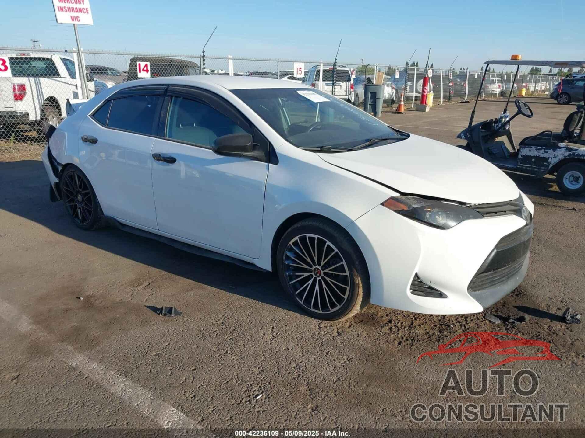 TOYOTA COROLLA 2018 - 2T1BURHE9JC066443