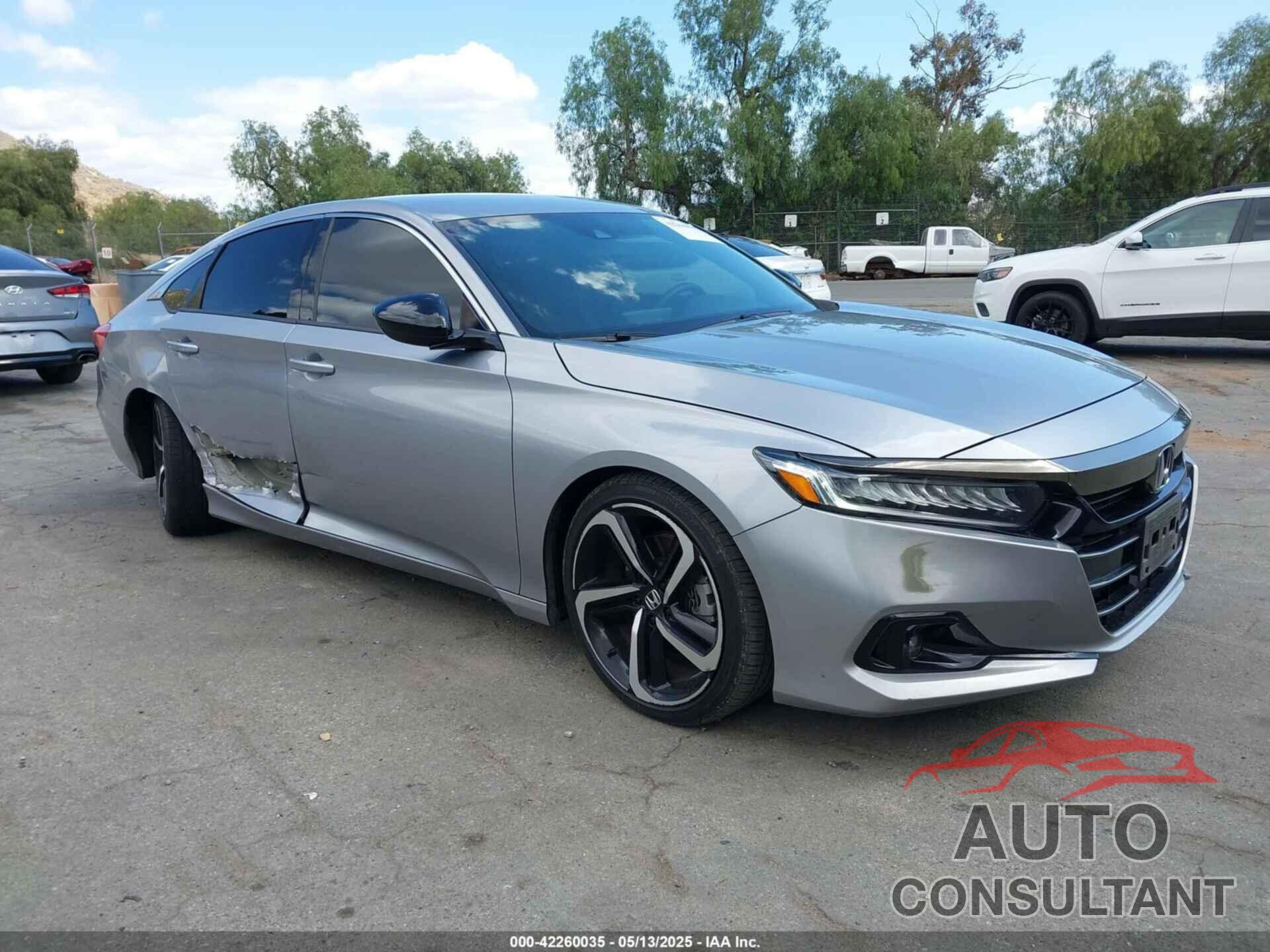 HONDA ACCORD 2021 - 1HGCV1F39MA020853