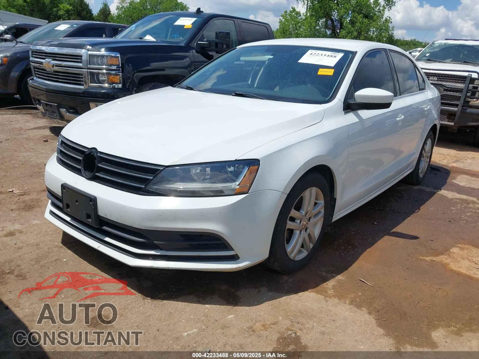 VOLKSWAGEN JETTA 2017 - 3VW2B7AJ2HM209314