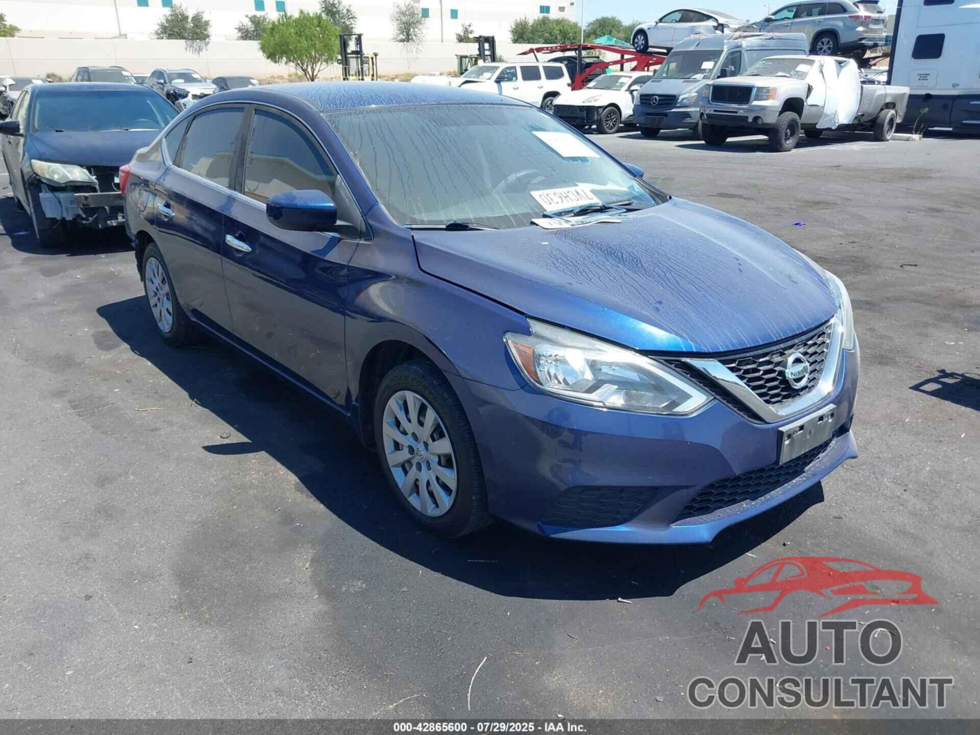 NISSAN SENTRA 2016 - 3N1AB7AP2GL669812