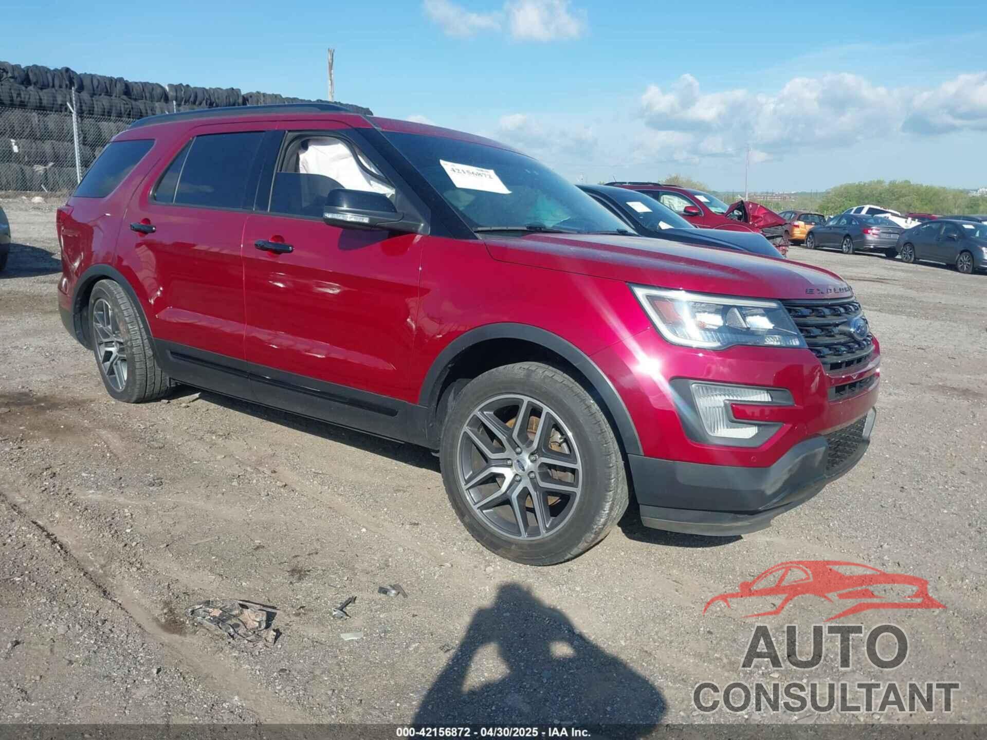FORD EXPLORER 2017 - 1FM5K8GT2HGB68381