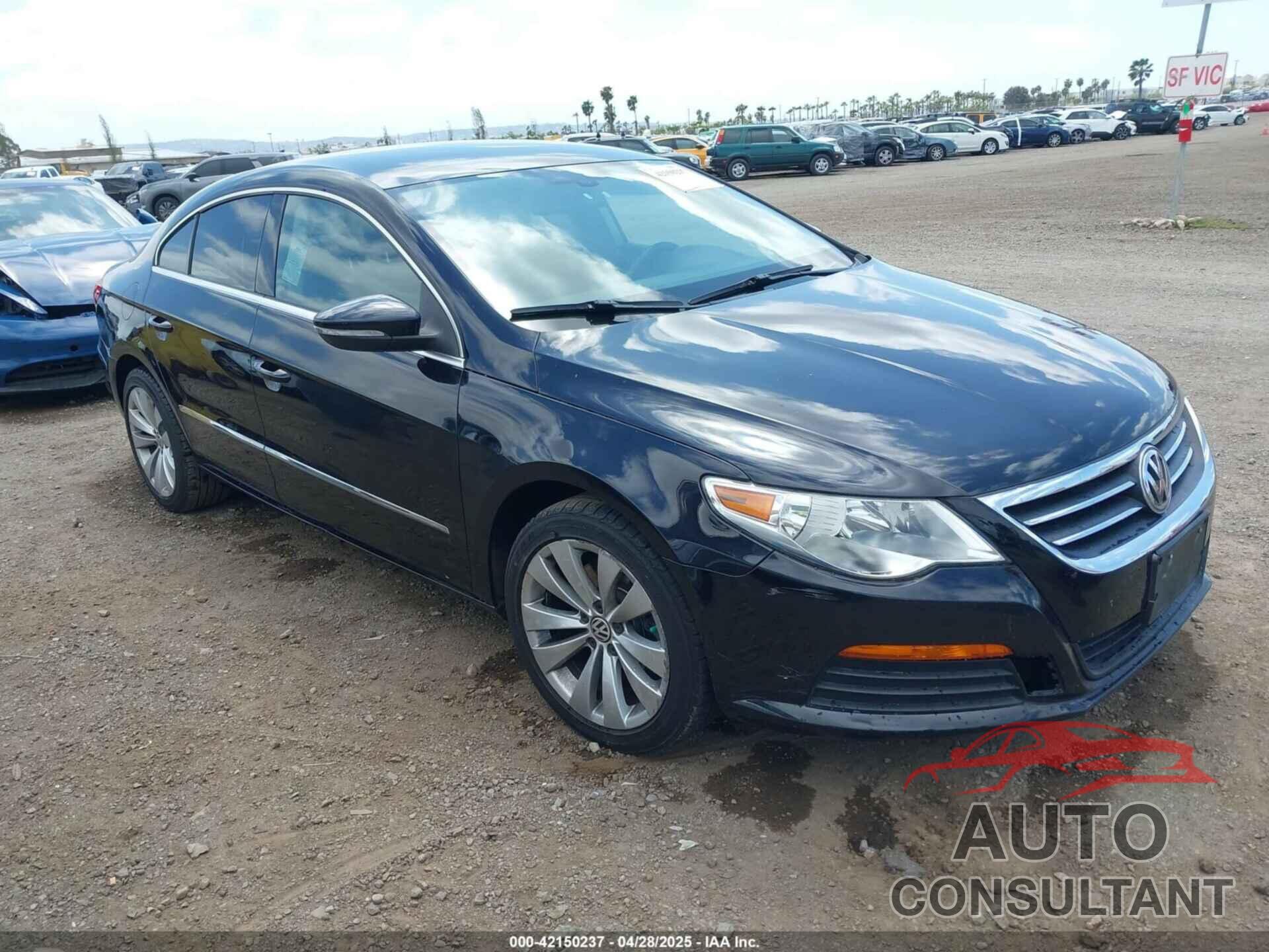 VOLKSWAGEN CC 2012 - WVWMP7AN3CE516747