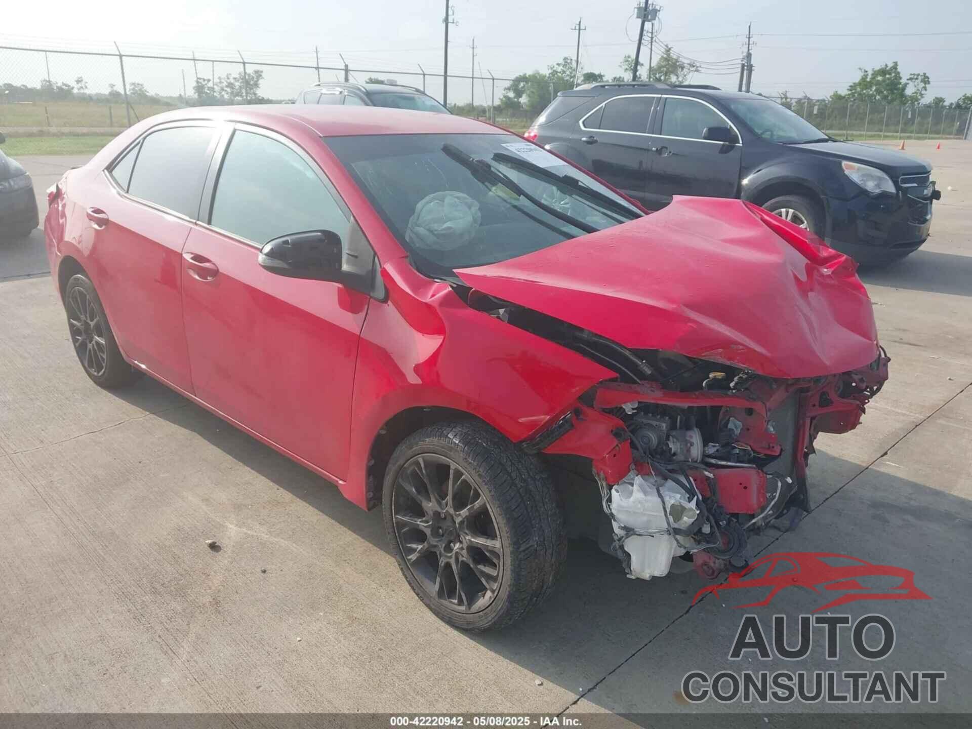 TOYOTA COROLLA 2016 - 2T1BURHE7GC533304