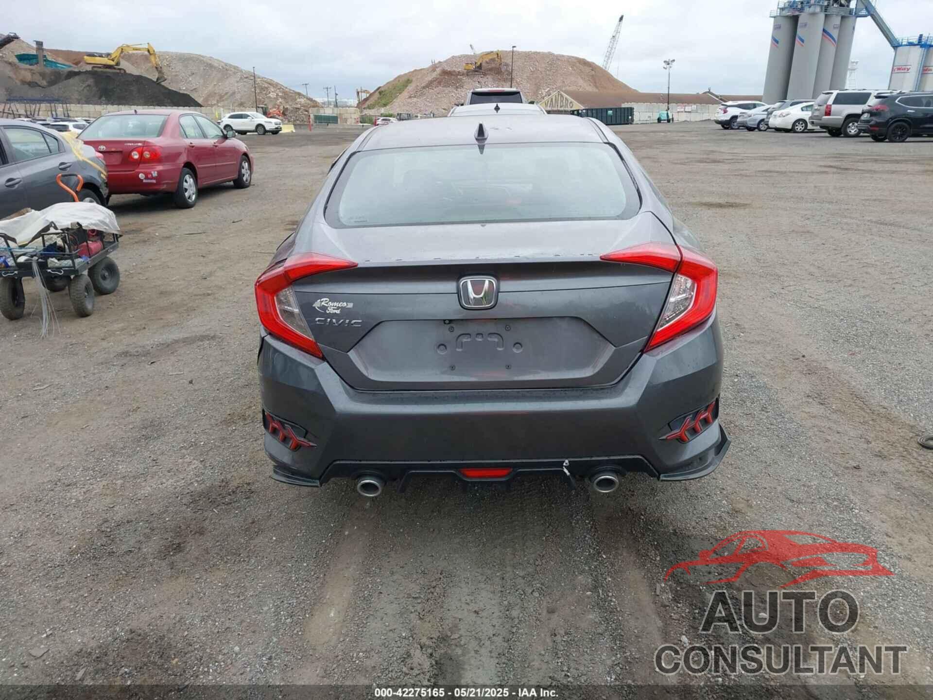 HONDA CIVIC 2017 - 19XFC1F36HE208573
