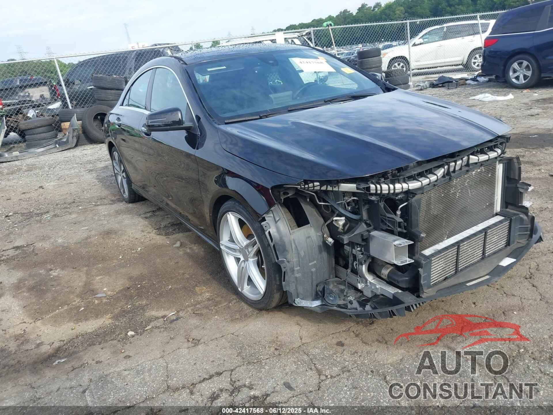 MERCEDES-BENZ CLA 250 2016 - WDDSJ4EB1GN368519