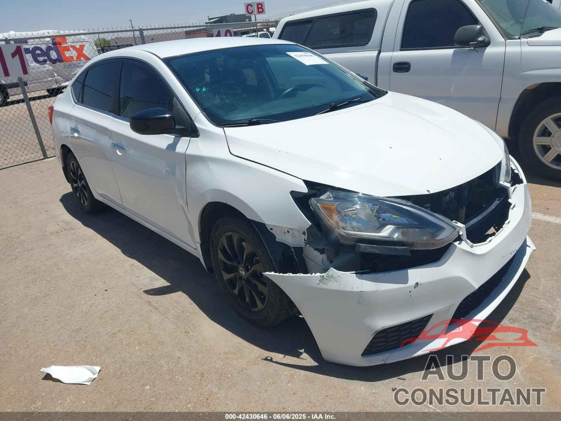 NISSAN SENTRA 2018 - 3N1AB7AP3JY314478