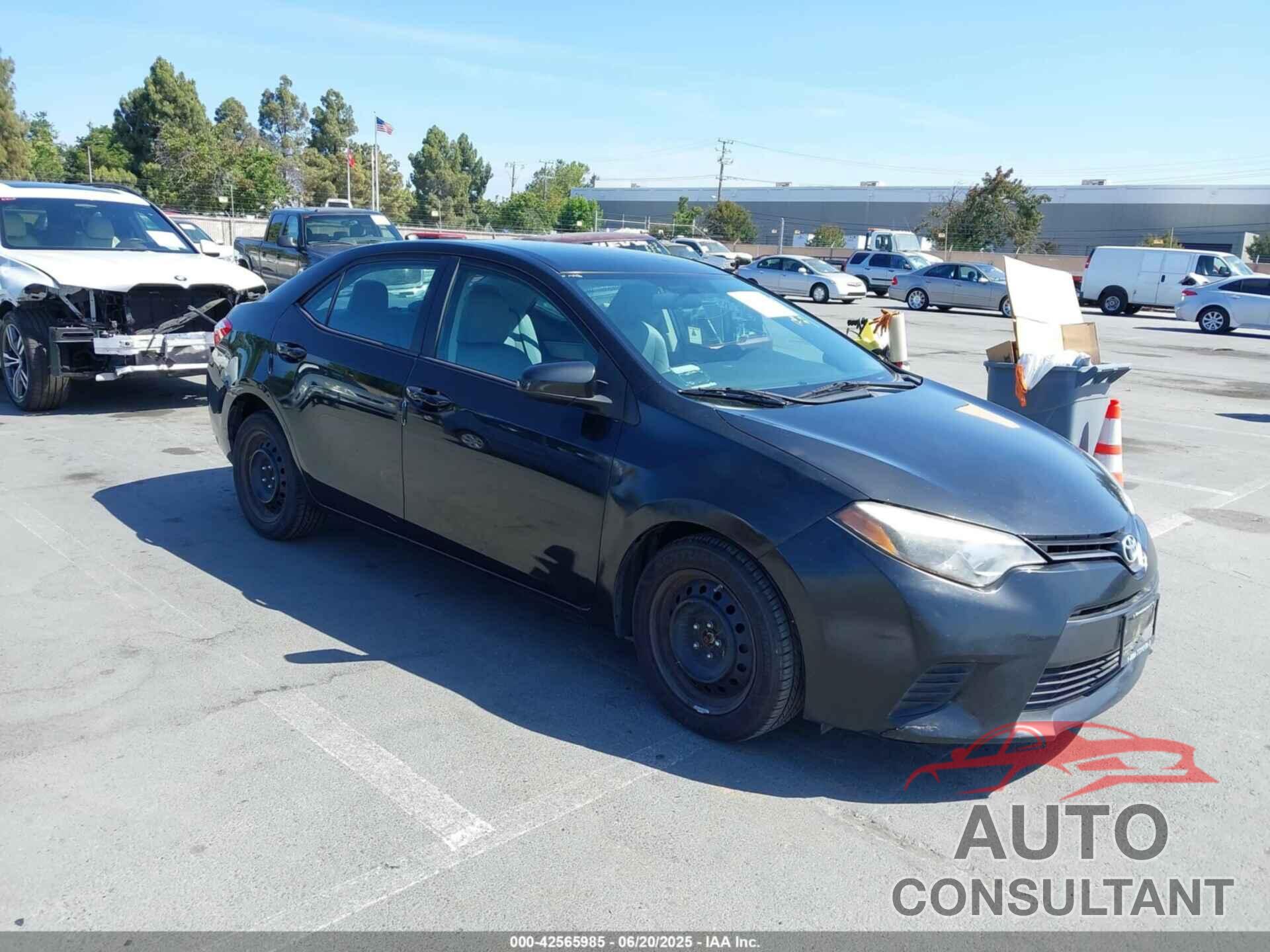 TOYOTA COROLLA 2015 - 5YFBURHE7FP265434