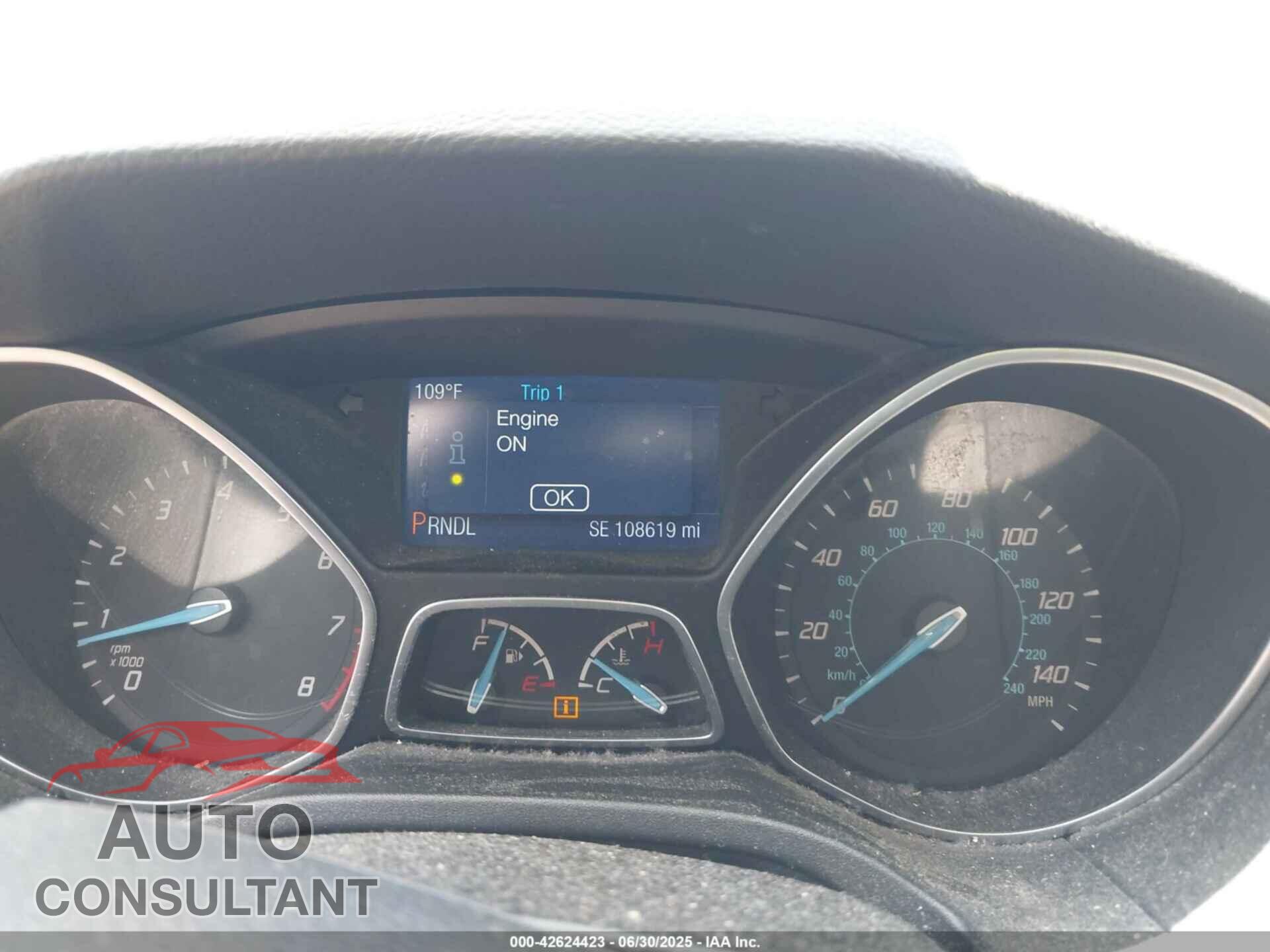 FORD FOCUS 2014 - 1FADP3F2XEL425972