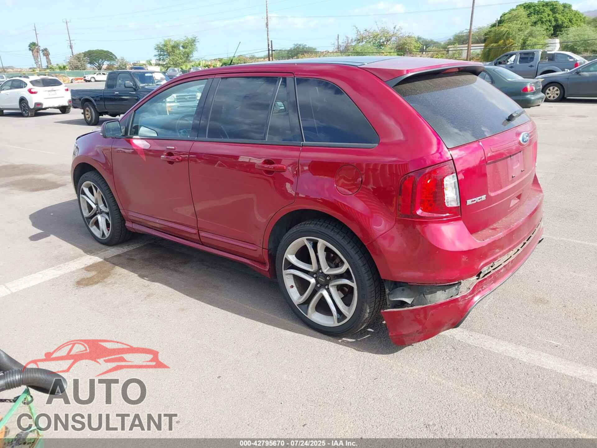 FORD EDGE 2013 - 2FMDK4AK5DBB86752