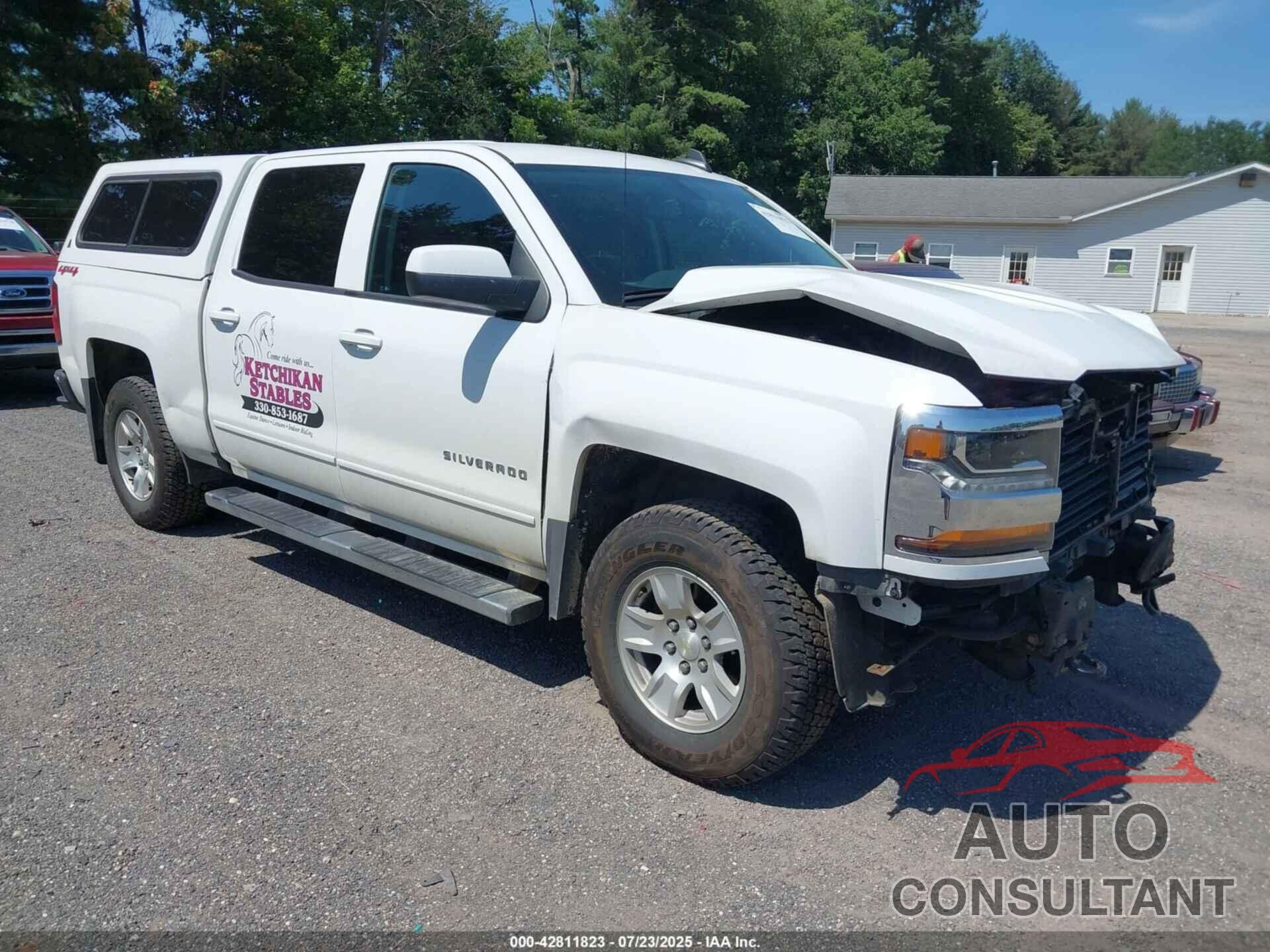 CHEVROLET SILVERADO 1500 2017 - 3GCUKREC2HG515785