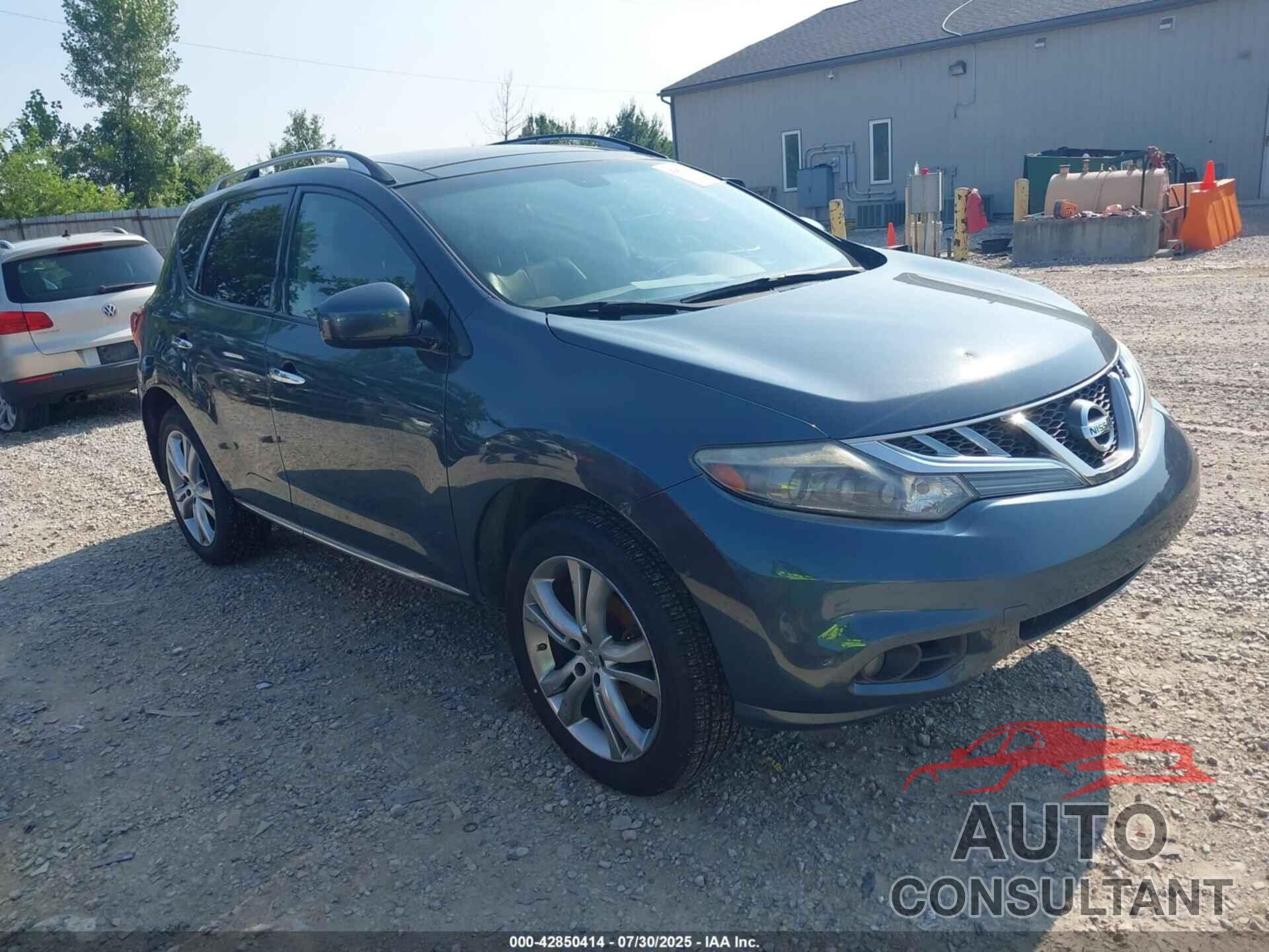 NISSAN MURANO 2011 - JN8AZ1MW9BW177973