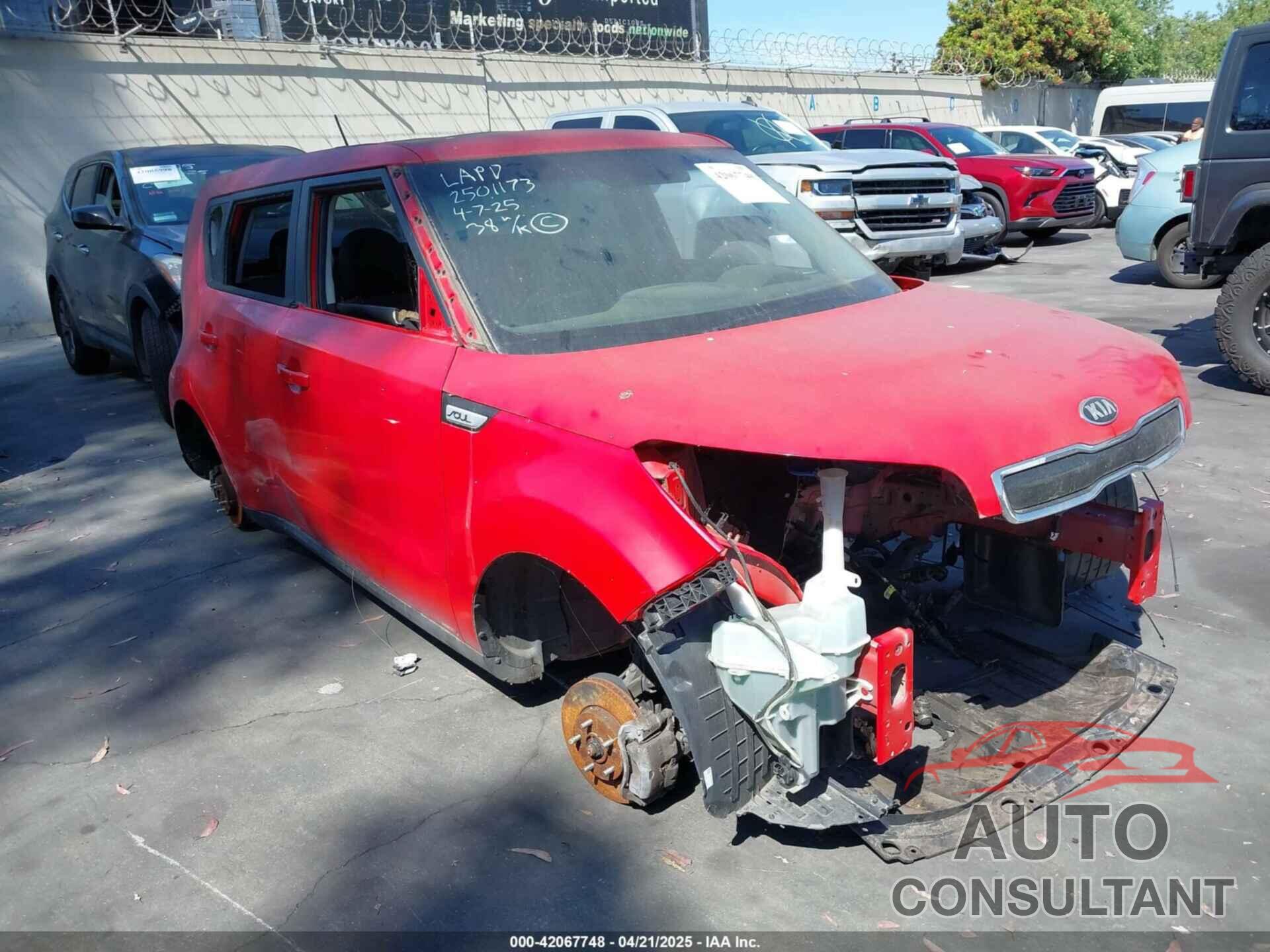 KIA SOUL 2015 - KNDJP3A55F7815158
