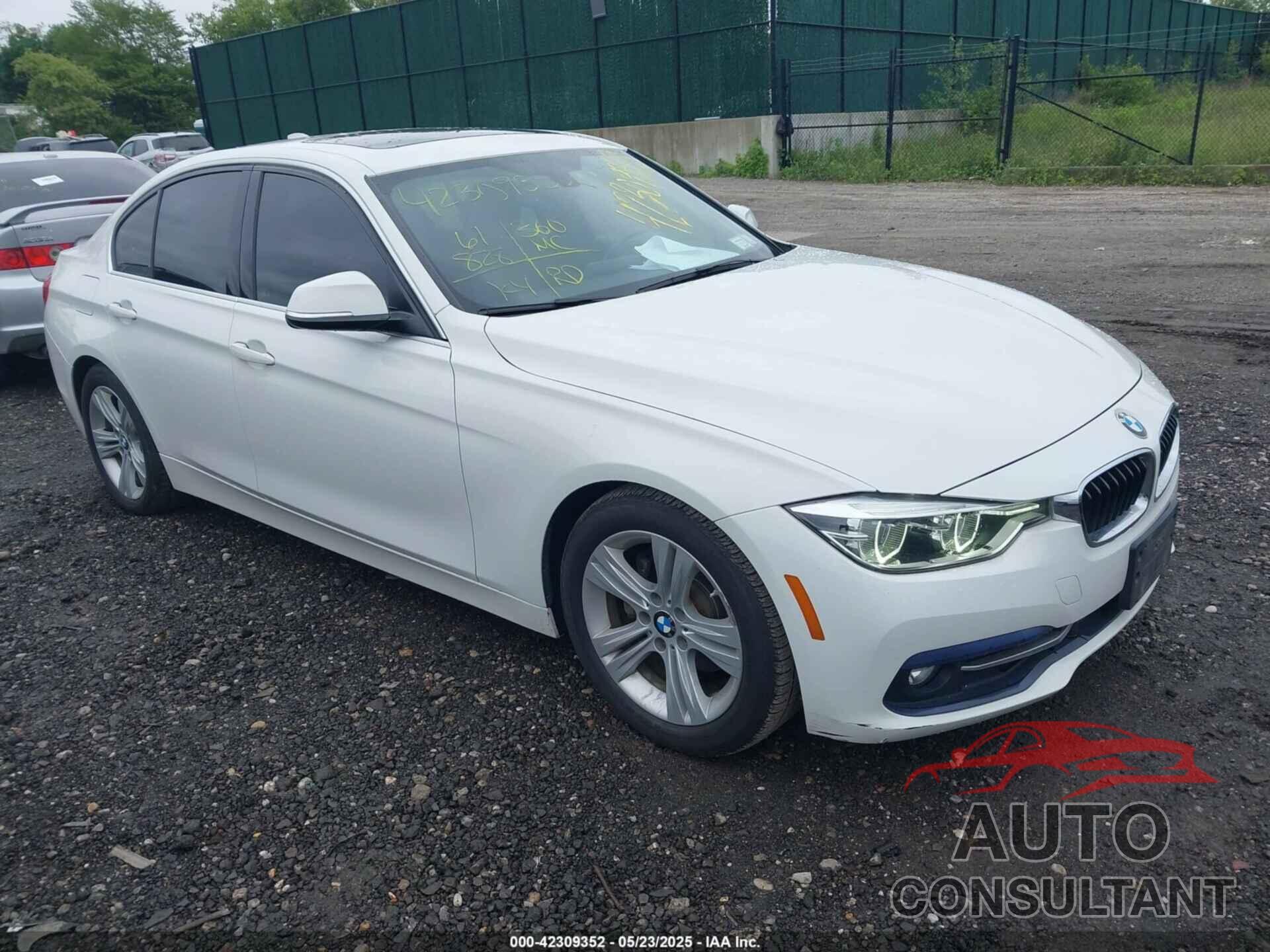 BMW 330I 2018 - WBA8D9C52JEM32318