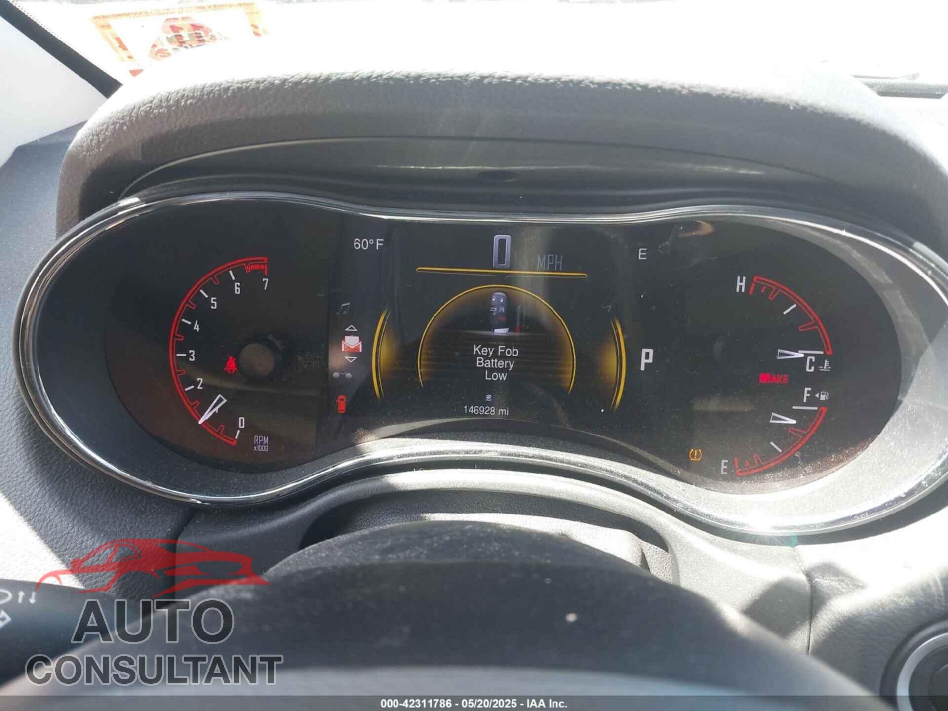 DODGE DURANGO 2015 - 1C4RDJEG5FC938655