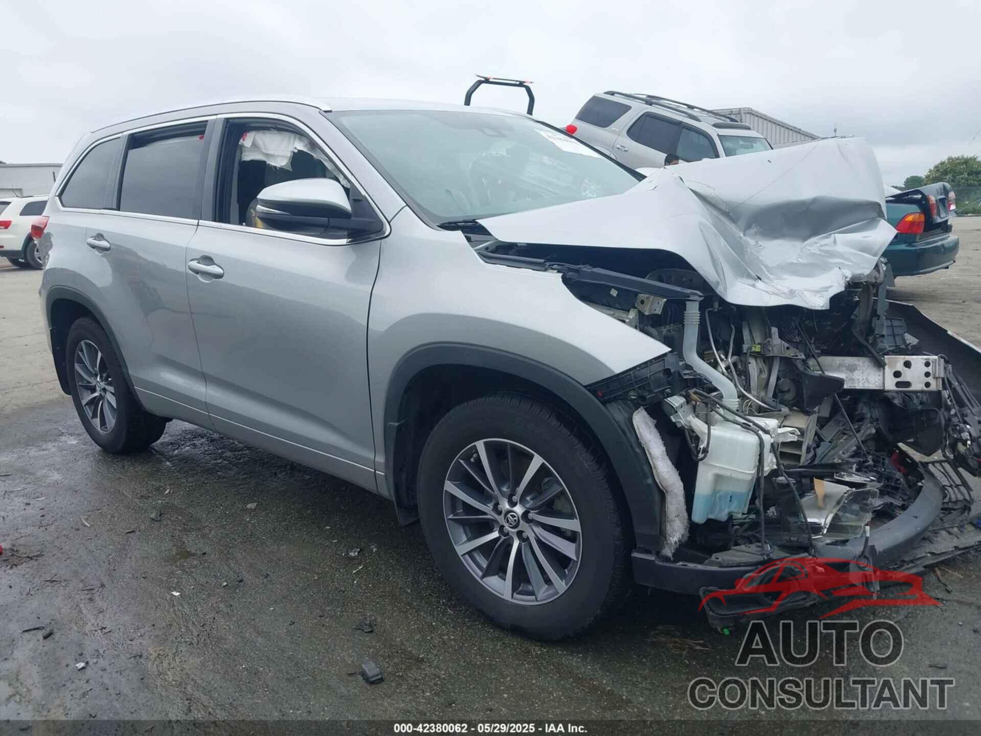 TOYOTA HIGHLANDER 2017 - 5TDJZRFH1HS358079