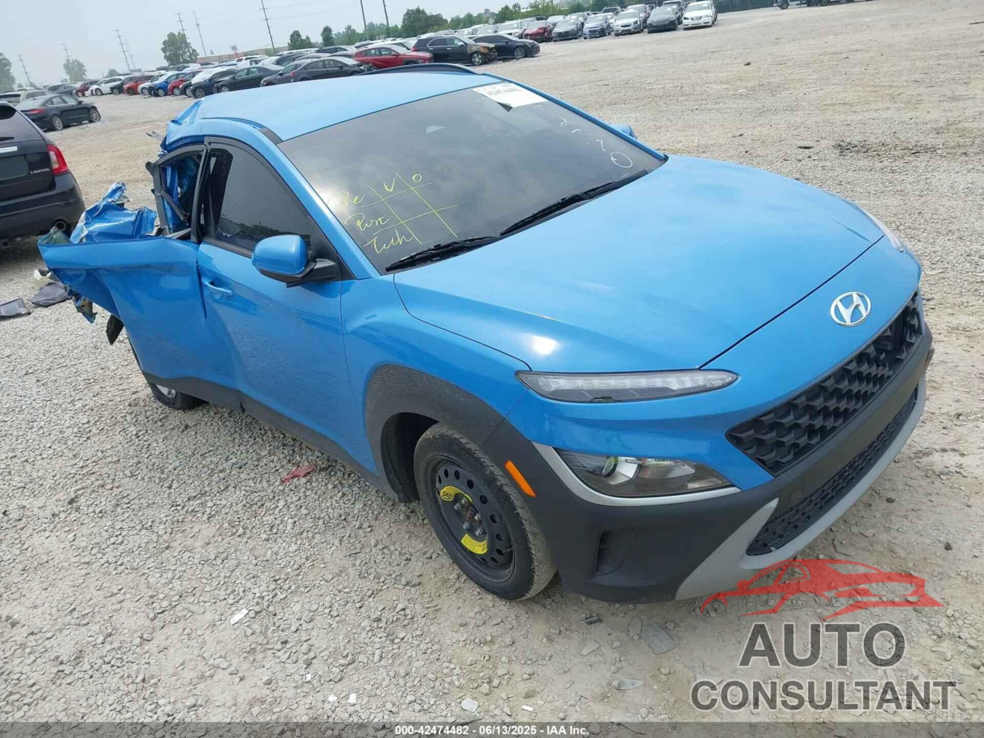 HYUNDAI KONA 2022 - KM8K62AB8NU782370