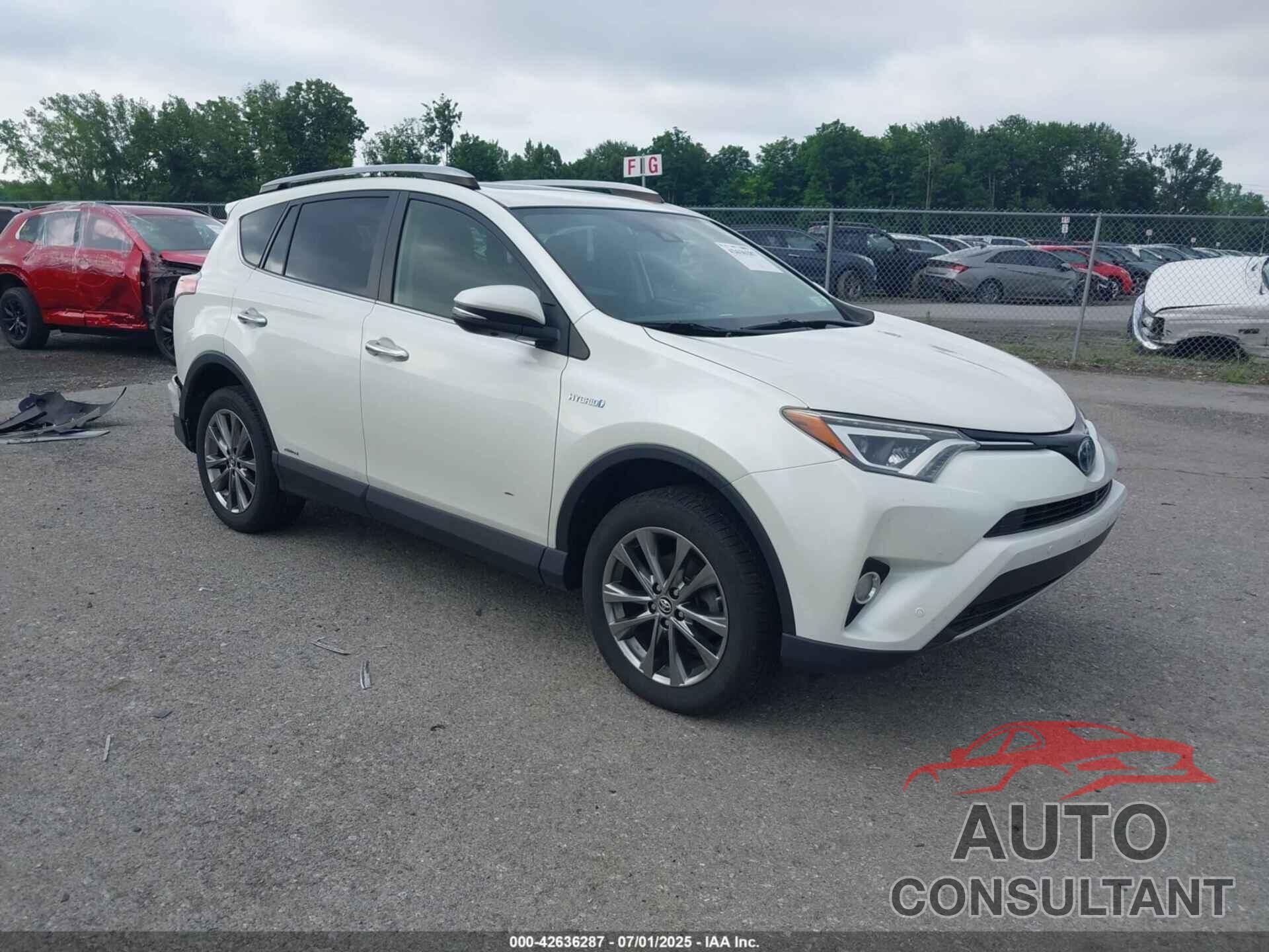 TOYOTA RAV4 HYBRID 2018 - JTMDJREV5JD178830