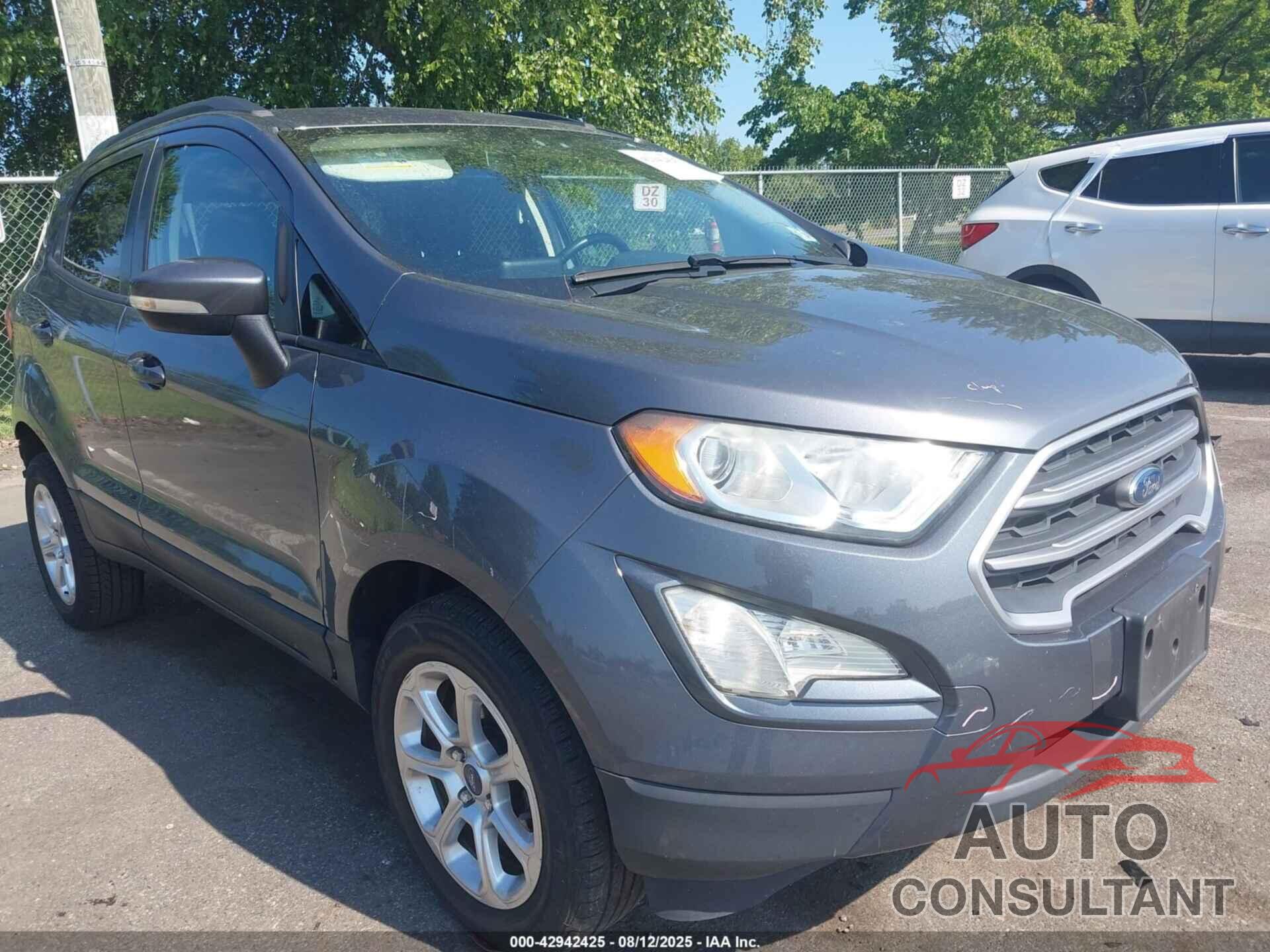 FORD ECOSPORT 2019 - MAJ6S3GL8KC292168
