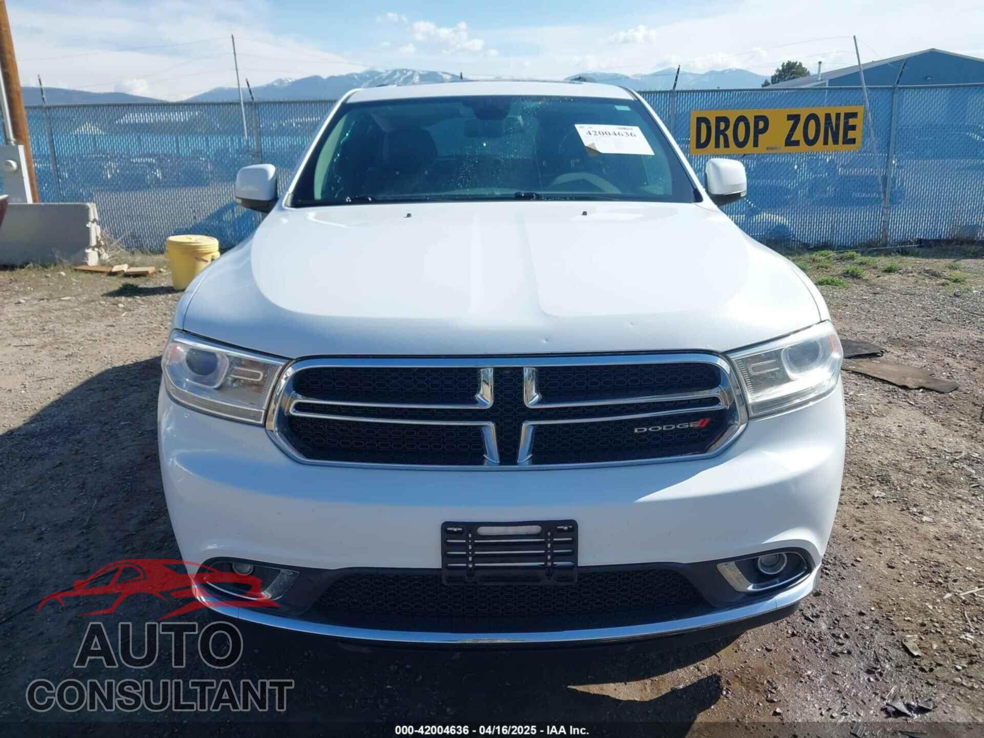 DODGE DURANGO 2016 - 1C4RDJDG7GC477302