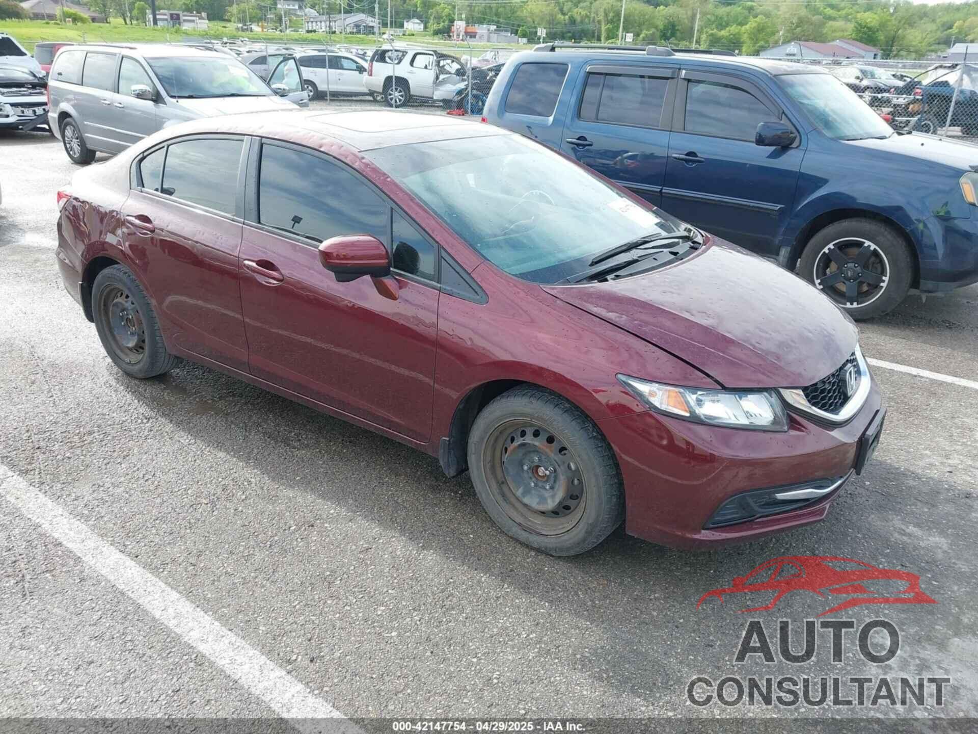 HONDA CIVIC 2014 - 19XFB2F87EE003103