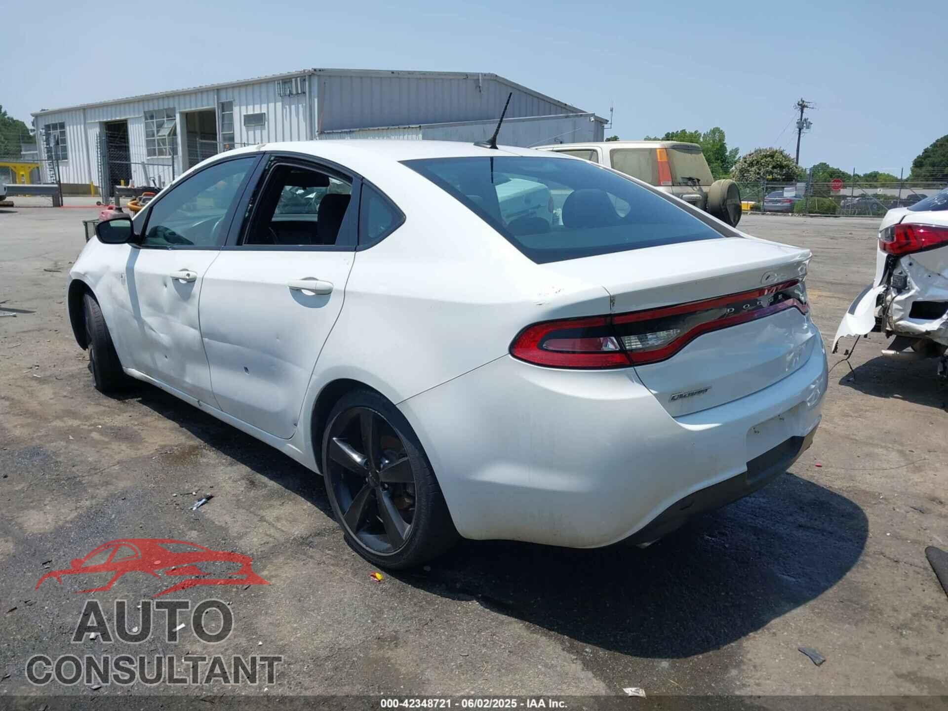 DODGE DART 2015 - 1C3CDFBB6FD435176