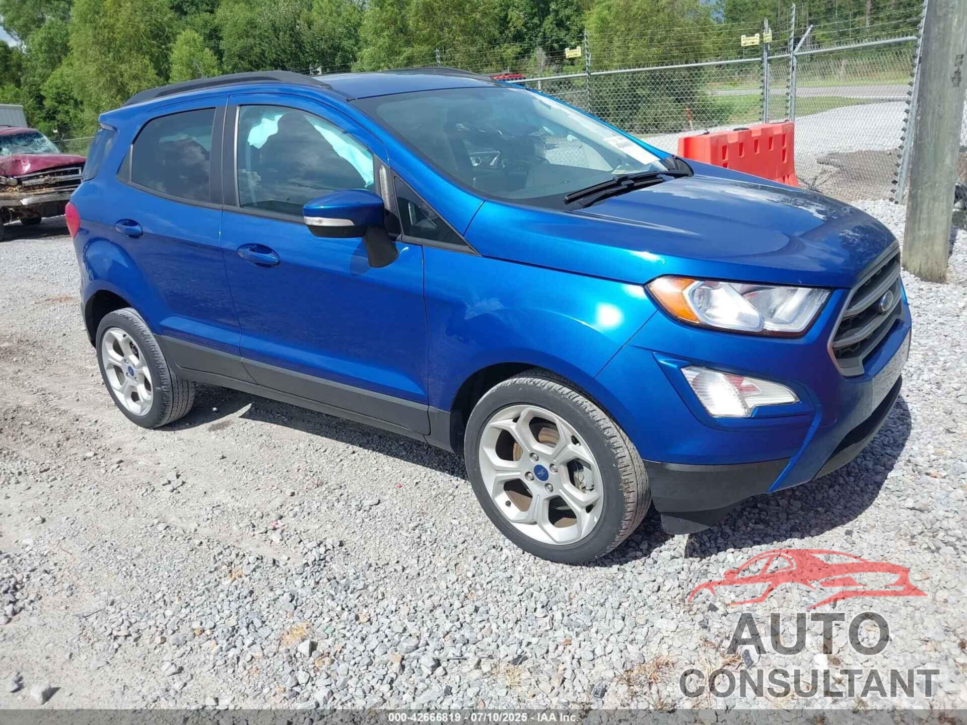 FORD ECOSPORT 2021 - MAJ3S2GE6MC450072