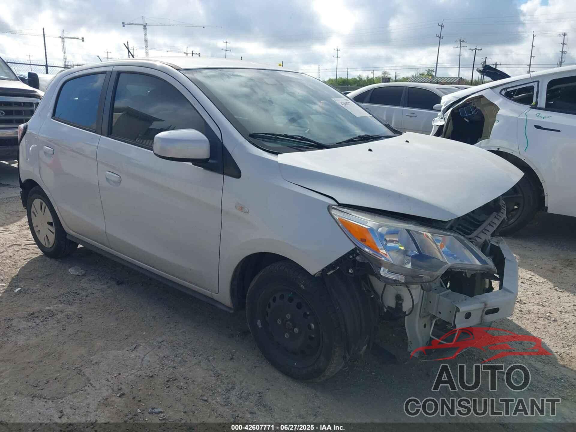 MITSUBISHI MIRAGE 2021 - ML32AUHJ2MH007343