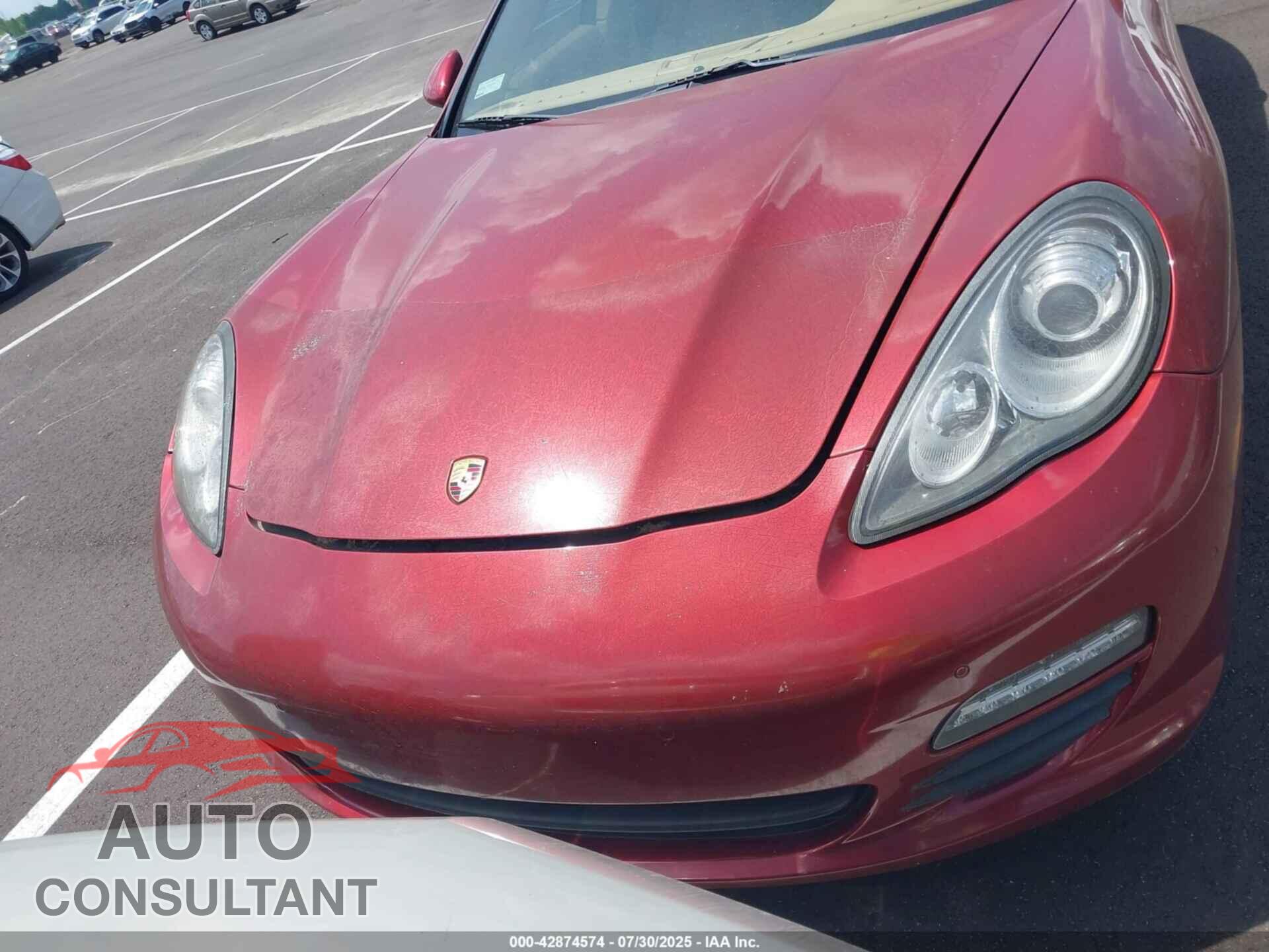 PORSCHE PANAMERA 2011 - WP0AA2A74BL010928