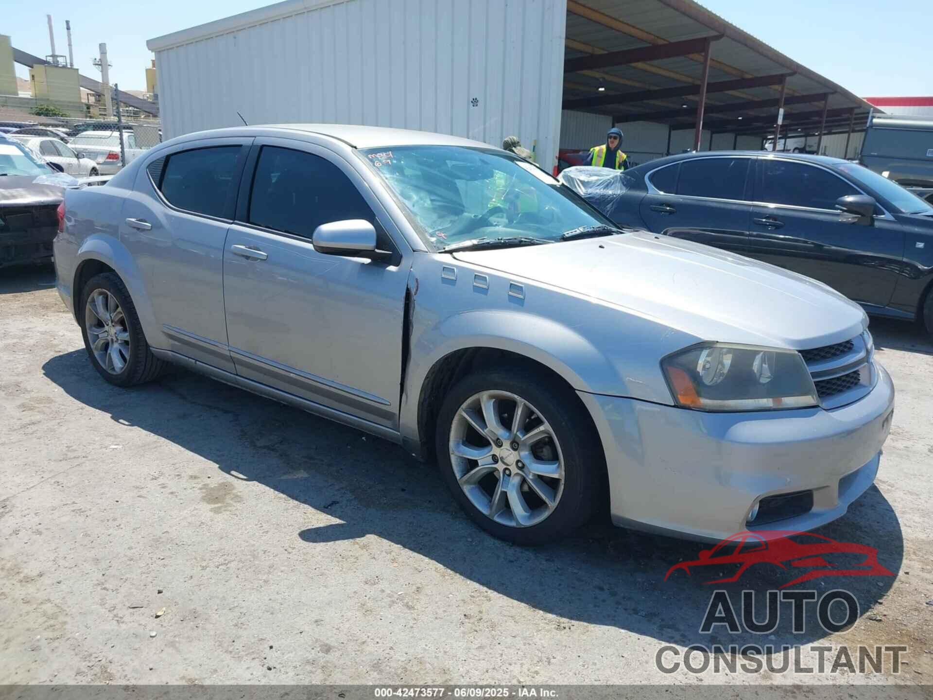 DODGE AVENGER 2013 - 1C3CDZBG6DN562644