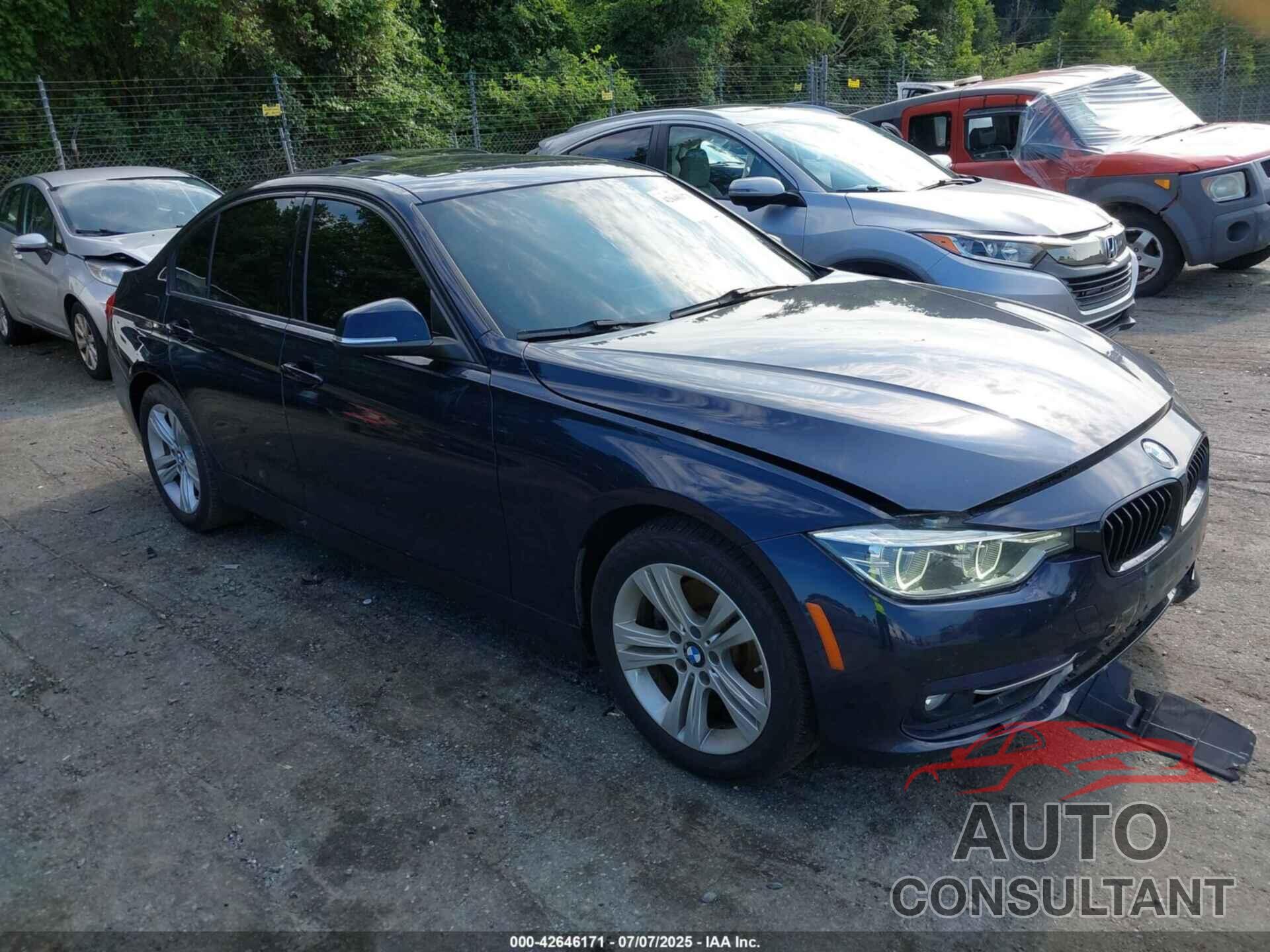 BMW 328I 2016 - WBA8E9G50GNT43167