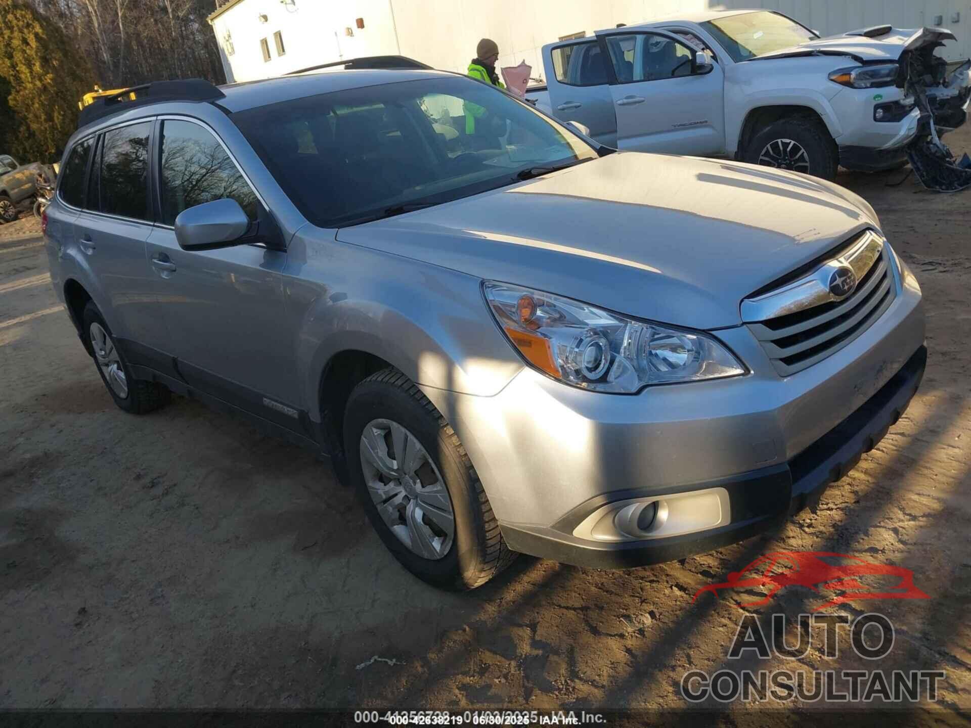 SUBARU OUTBACK 2012 - 4S4BRBCCXC3223712
