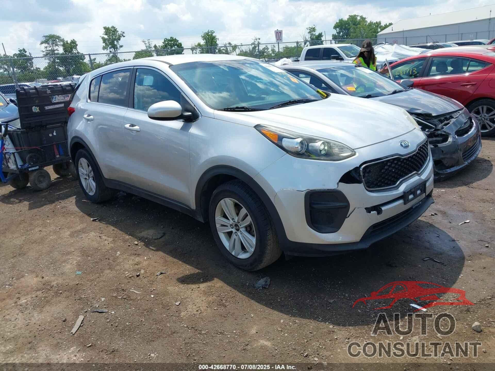 KIA SPORTAGE 2017 - KNDPM3AC4H7274141