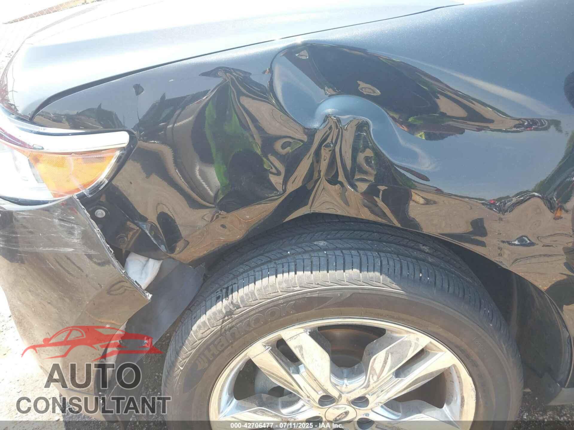 FORD EDGE 2013 - 2FMDK3KC8DBE33618