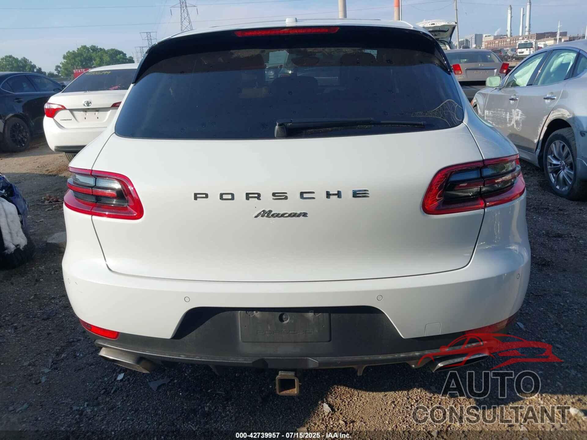 PORSCHE MACAN 2017 - WP1AA2A52HLB83109