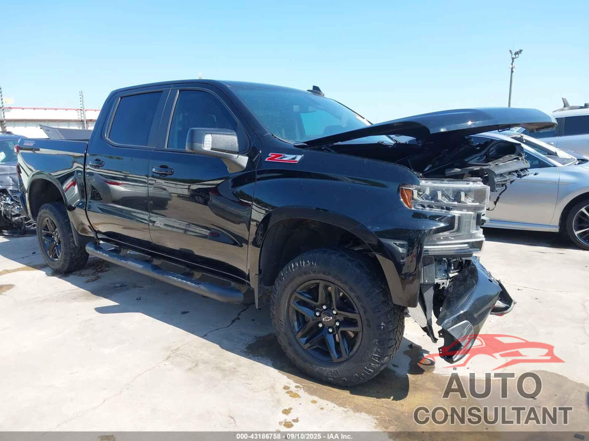 CHEVROLET SILVERADO 1500 2021 - 3GCPYFEL9MG154155