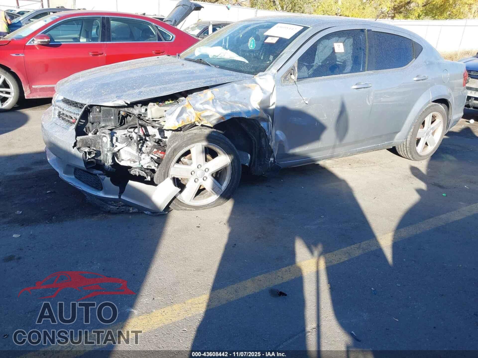 DODGE AVENGER 2013 - 1C3CDZAB5DN605019