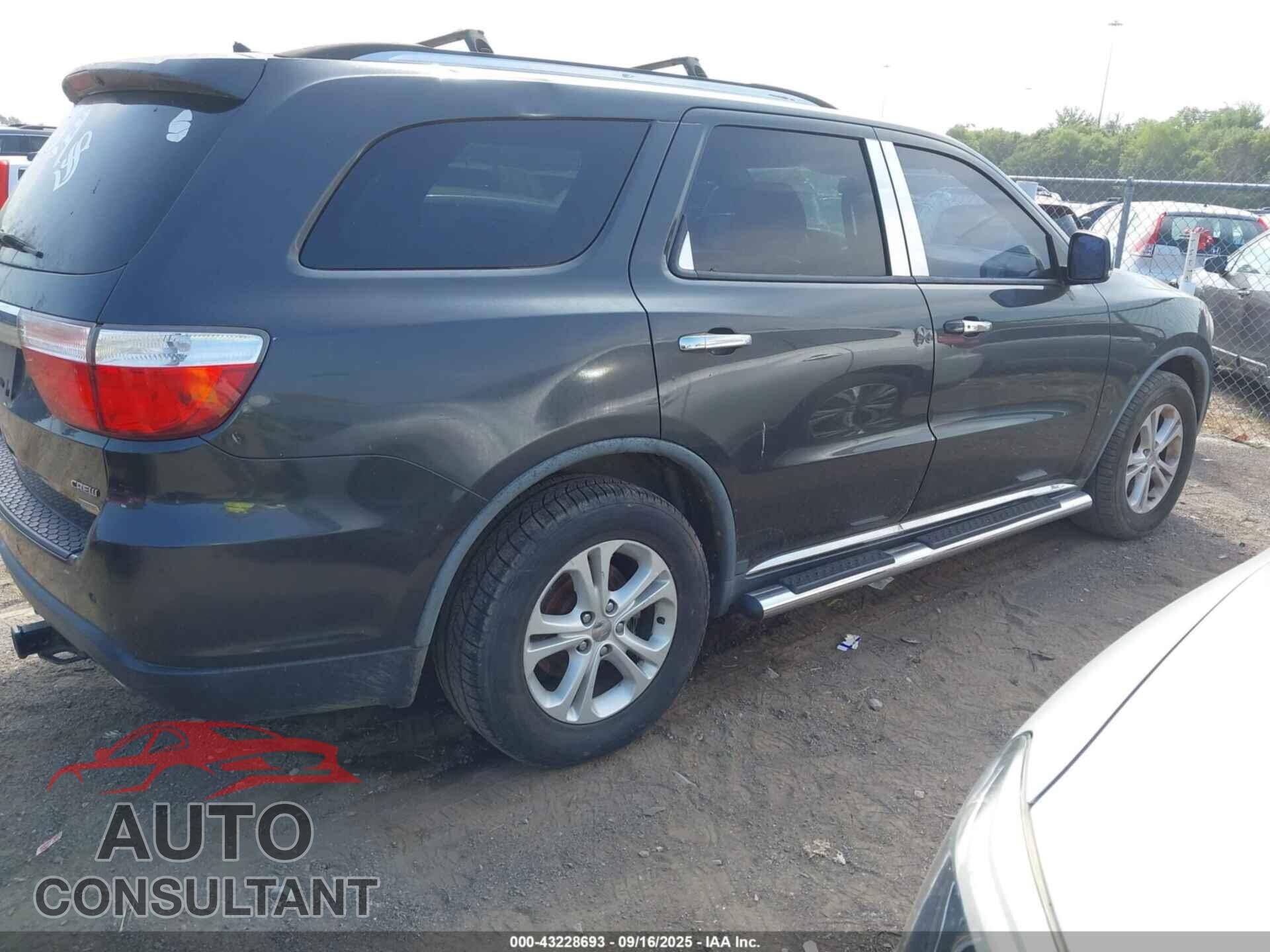 DODGE DURANGO 2011 - 1D4RD4GG8BC633744